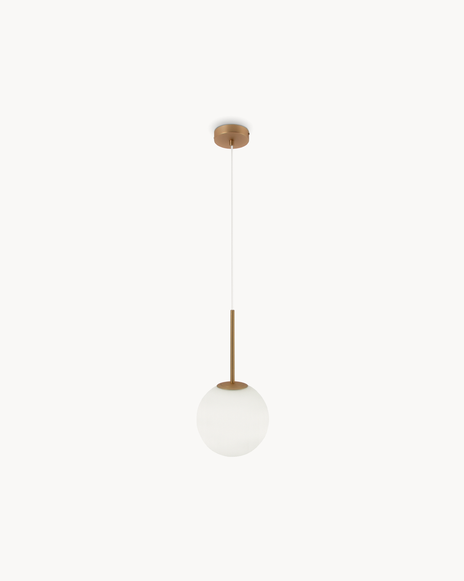 Lampada a sospensione Form, oro