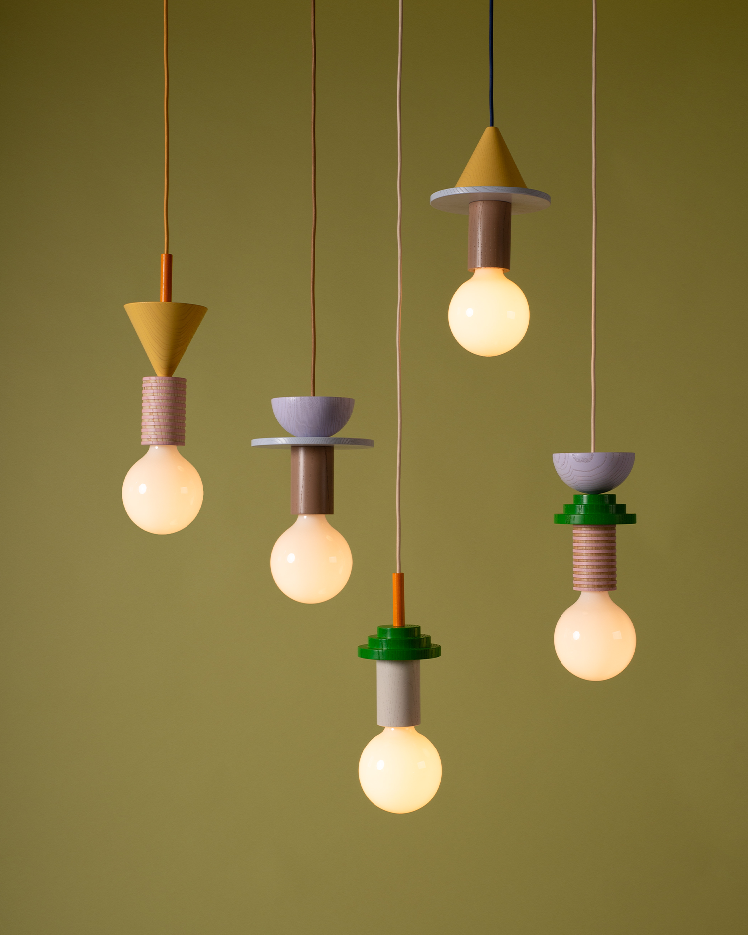 Lampada a sospensione Junit, gelato