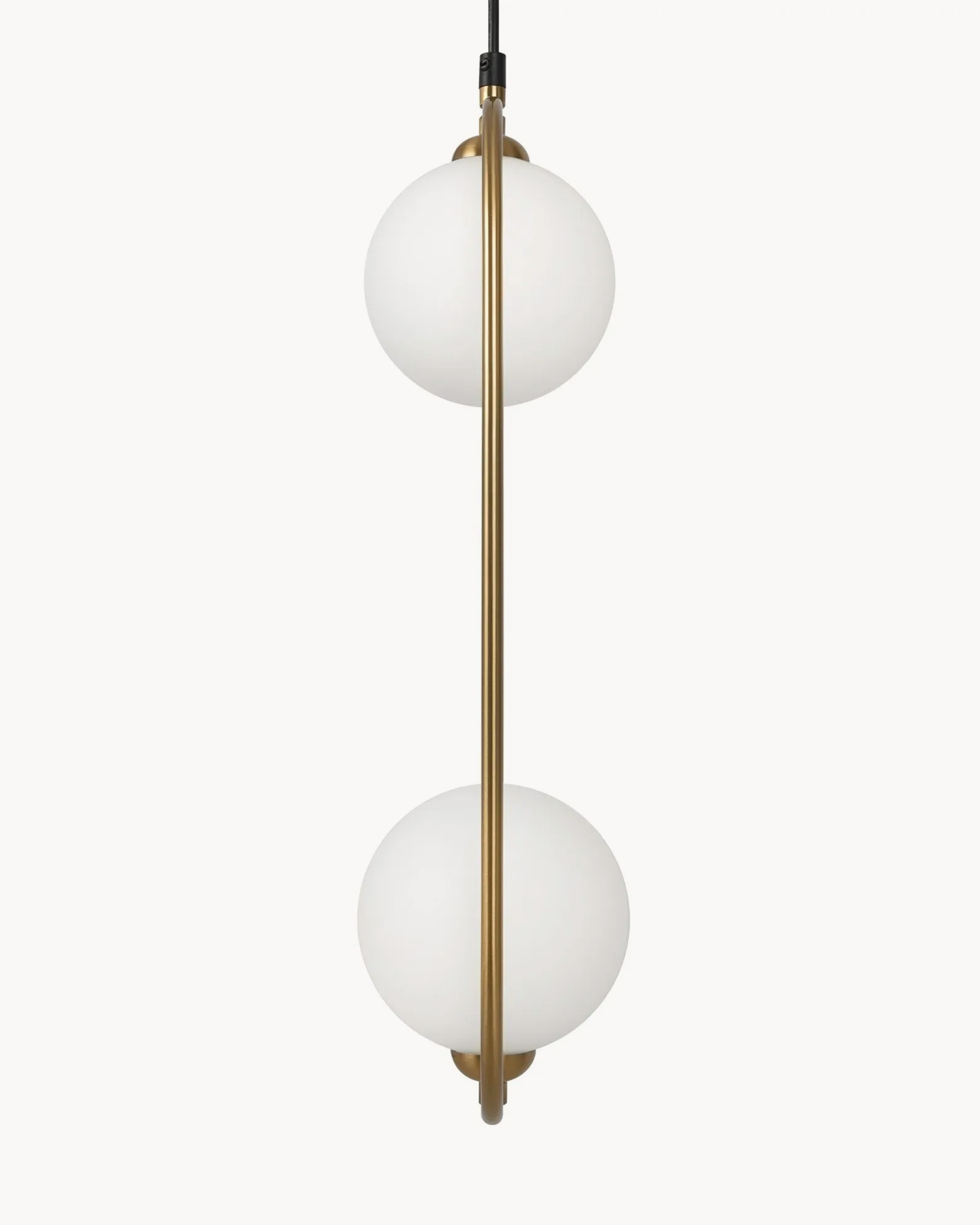 Lampada a sospensione Ring, oro