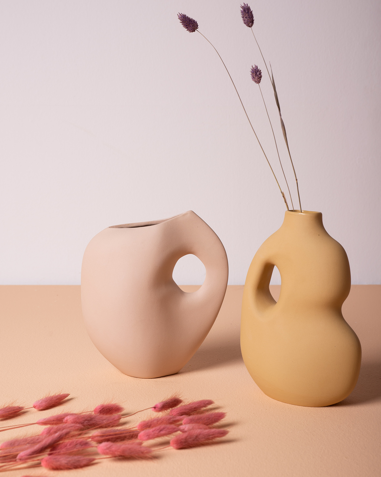 Vaso in ceramica Aura II, senape