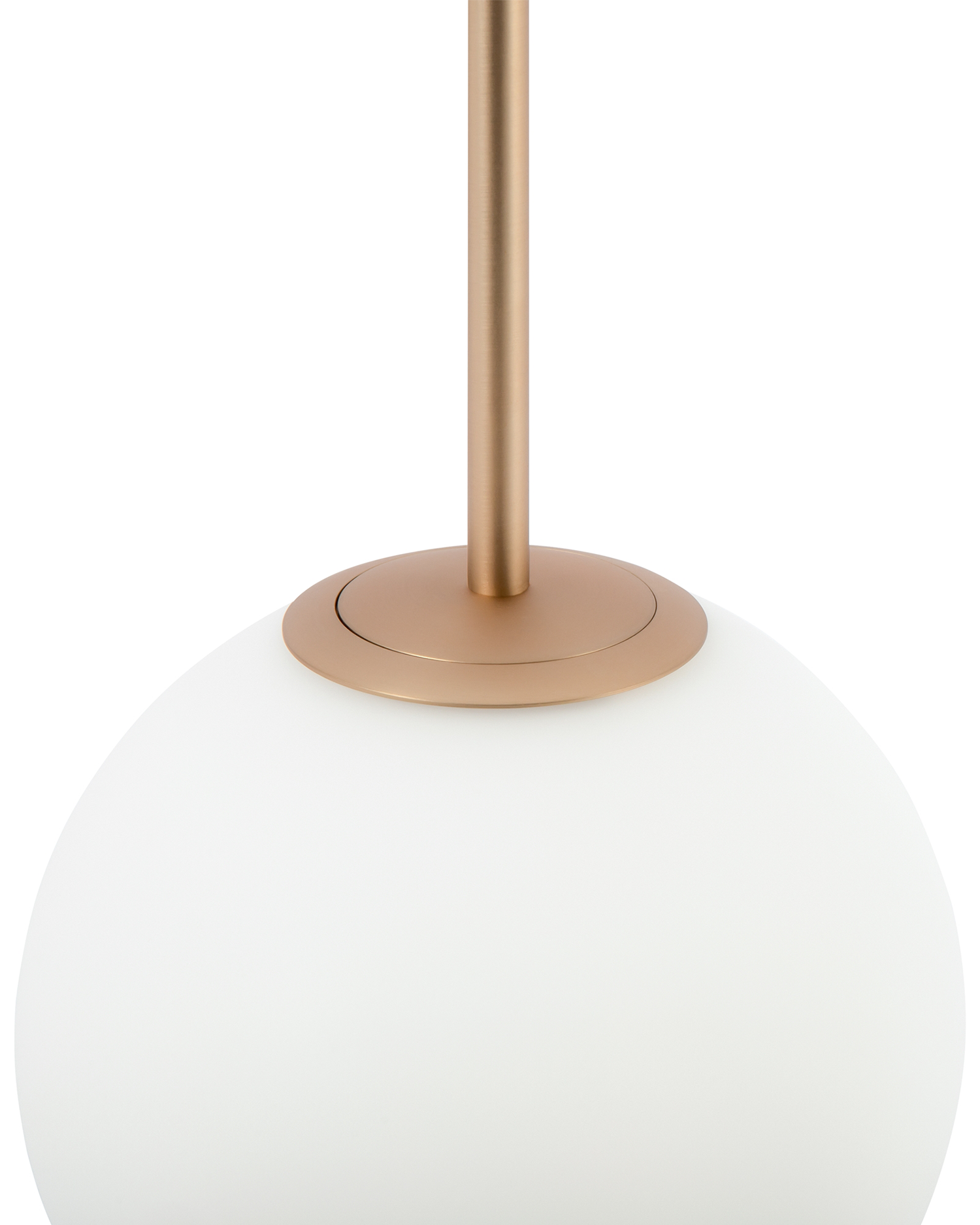 Lampada a sospensione Form, oro