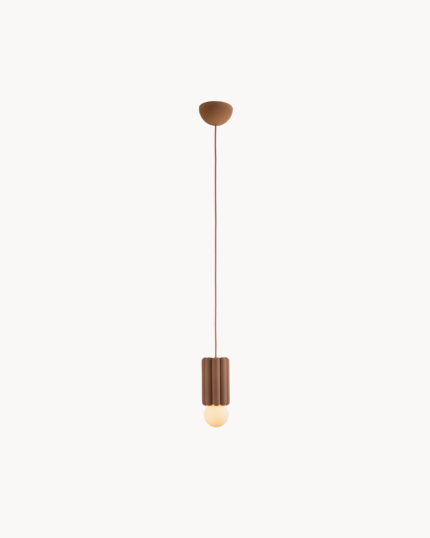 Lampada a sospensione Stucco n3, mattone