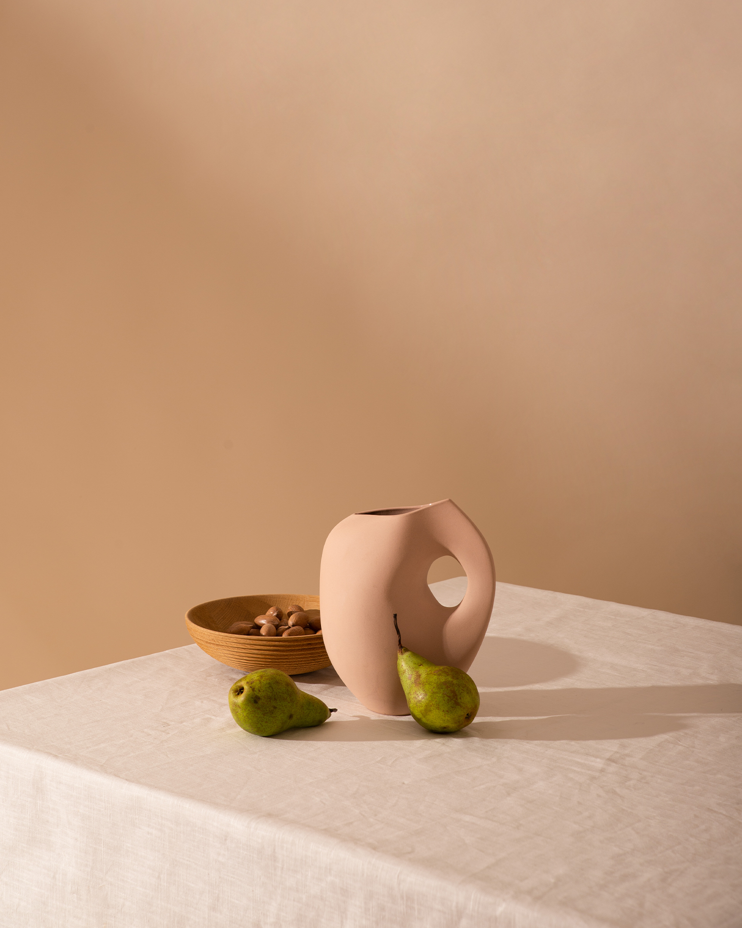 Vaso in ceramica Aura I, rosa