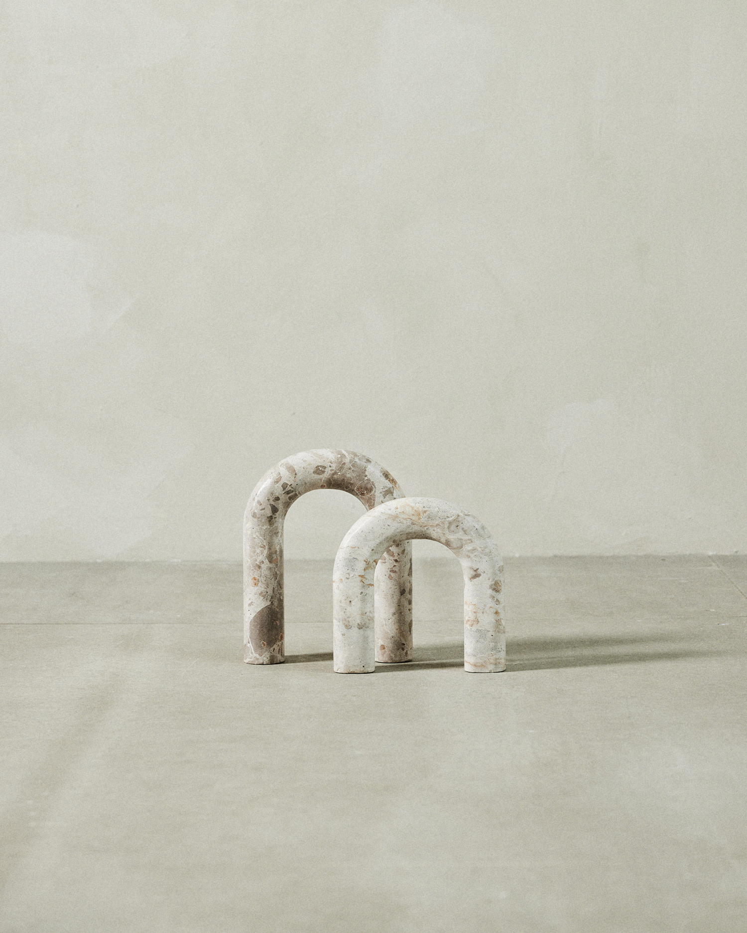 Decorazione in marmo Ellia, beige