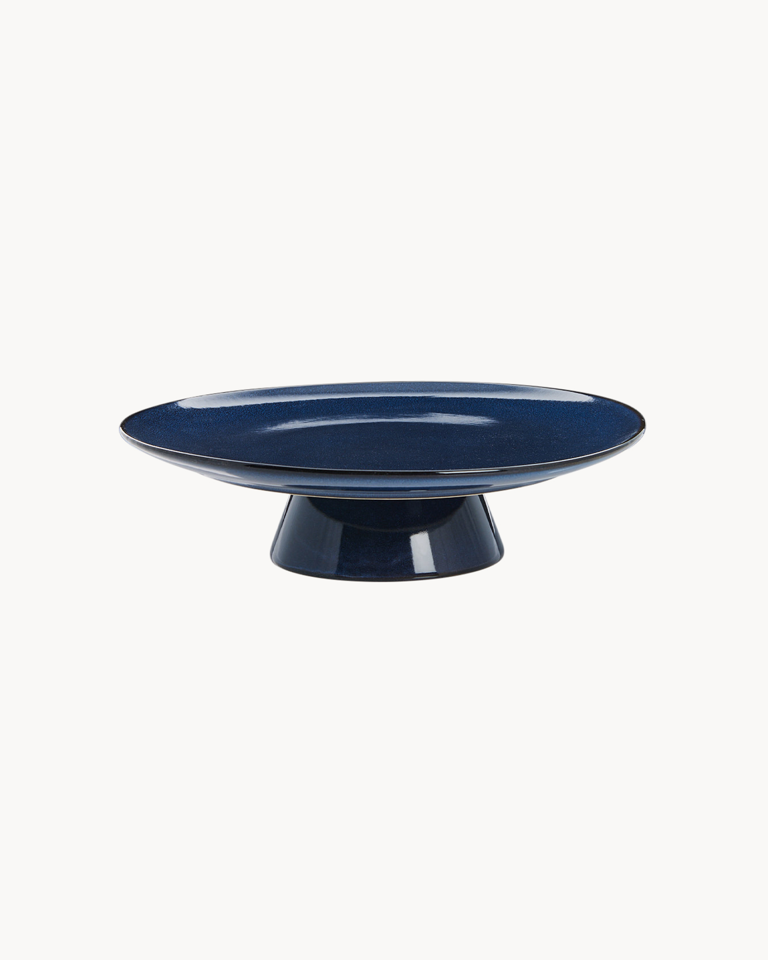 Alzatina in gres Amera, blu