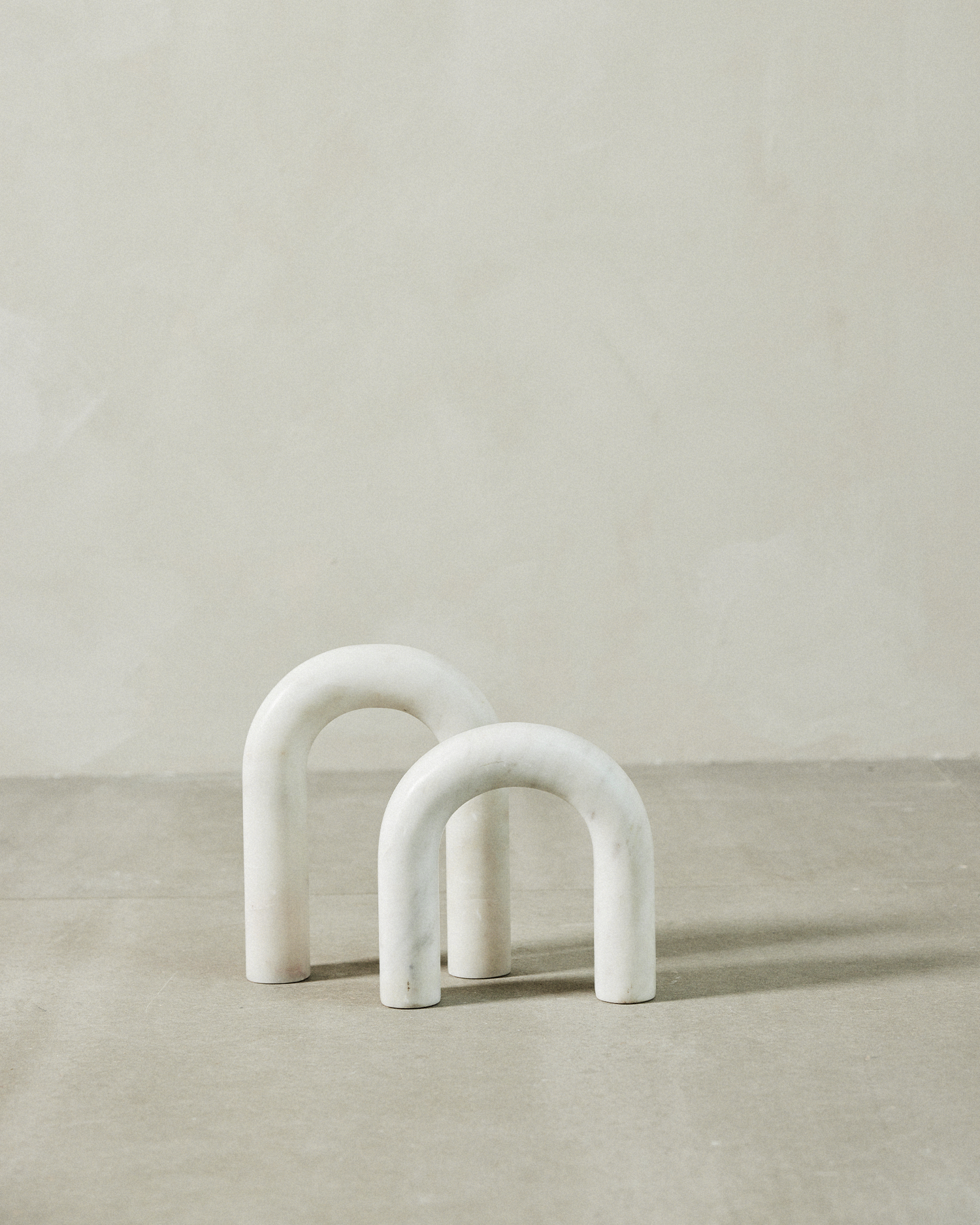Decorazione in marmo Ellia, bianco