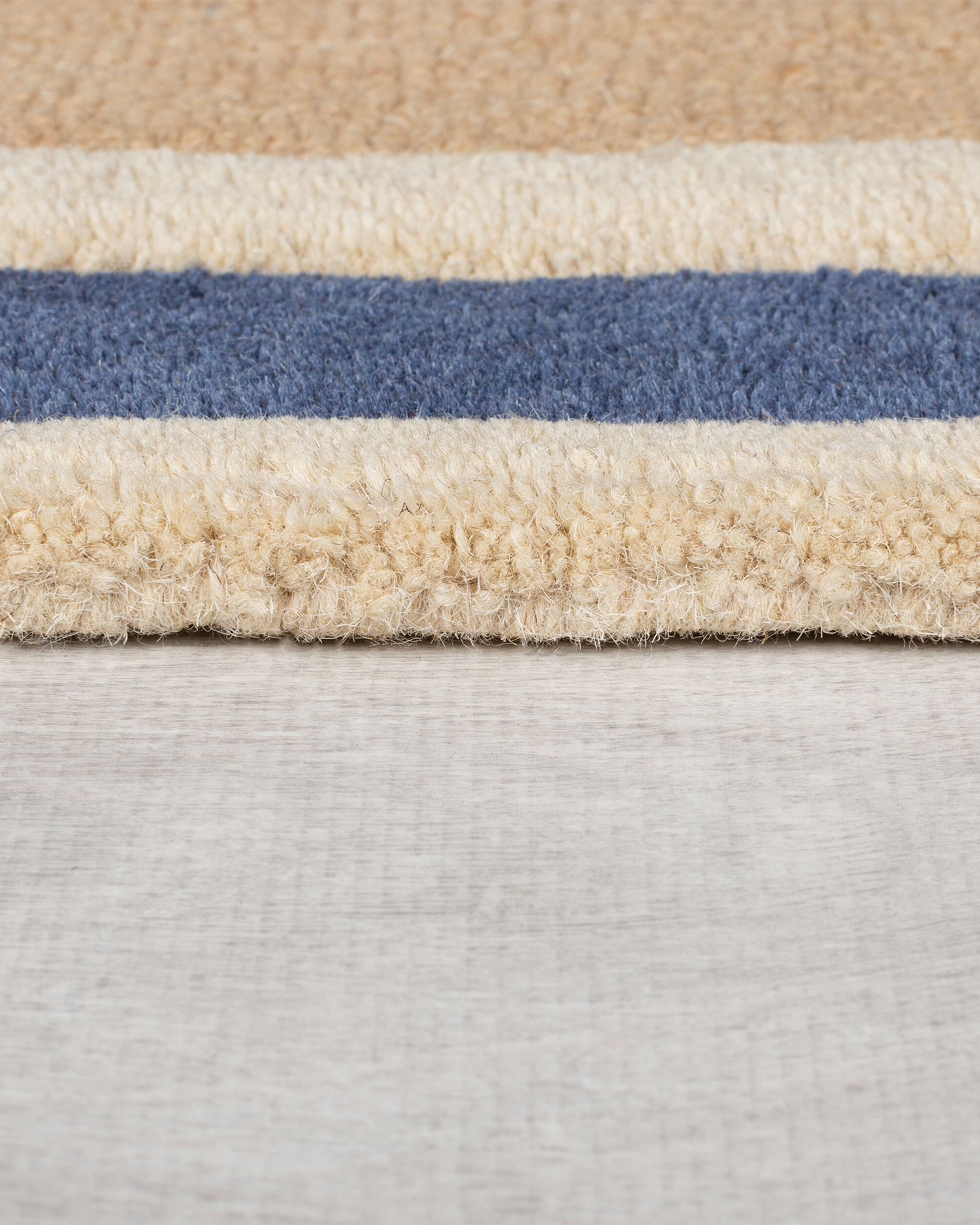 Runner in lana Retro Blocks, multicolore blu