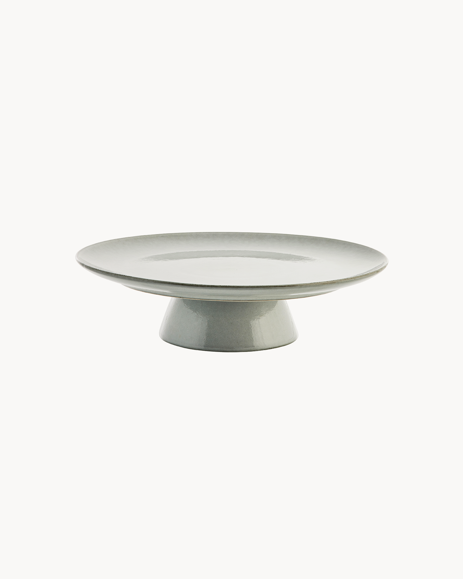 Alzatina in gres Amera, crema
