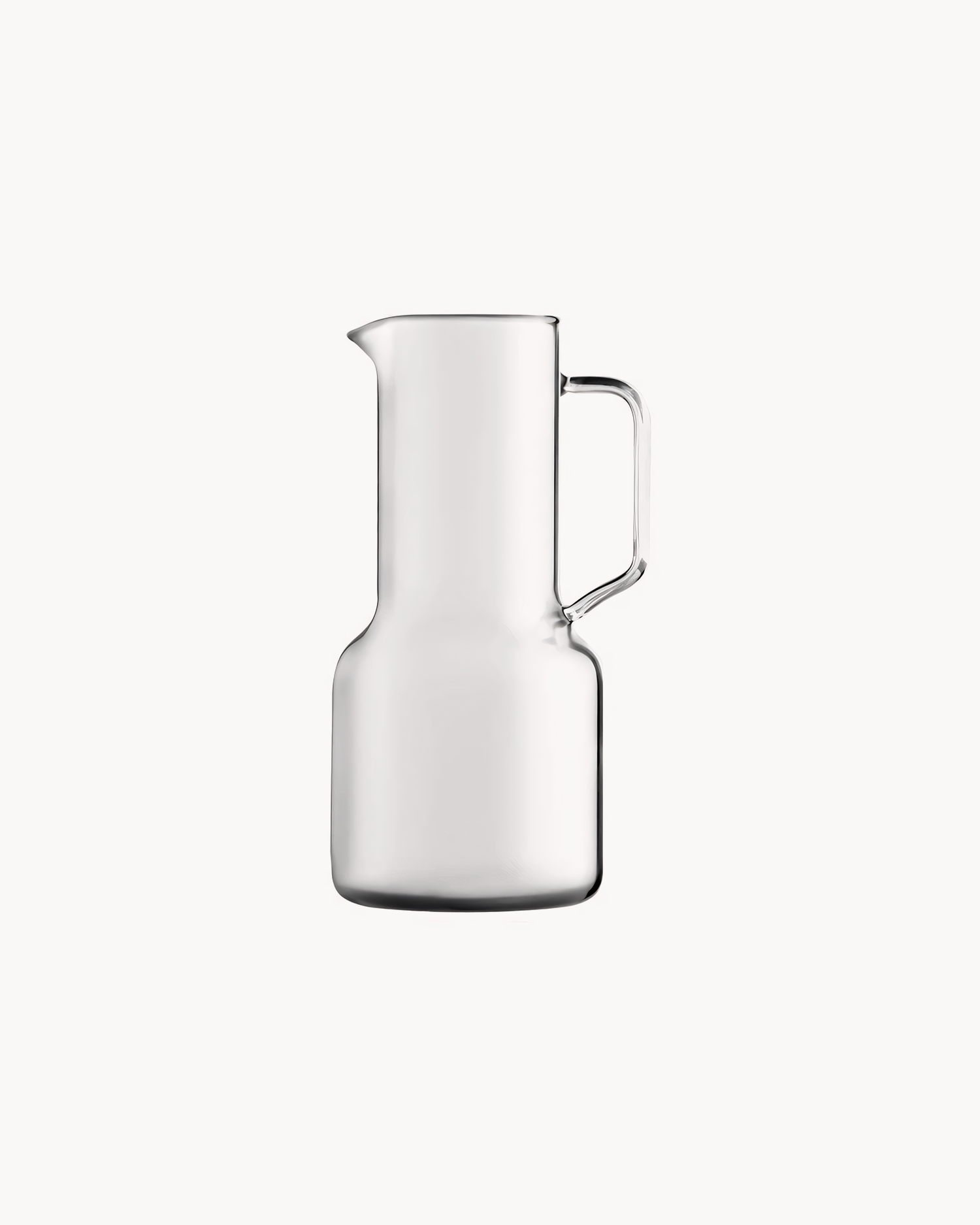 Set caraffa e 4 bicchieri in vetro Berna, trasparente