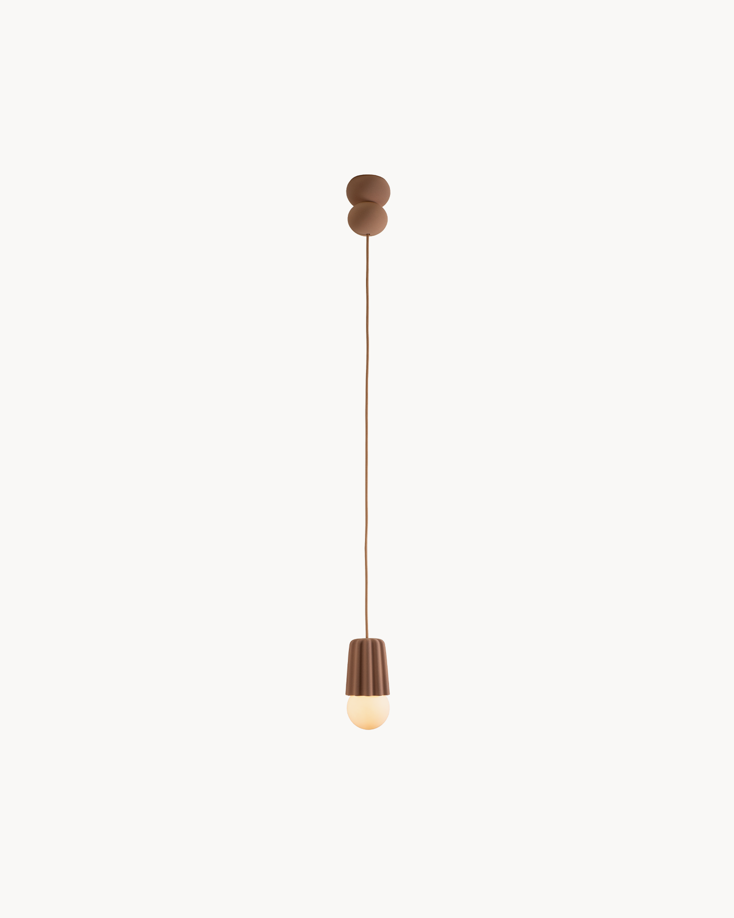 Lampada a sospensione Stucco n1, mattone