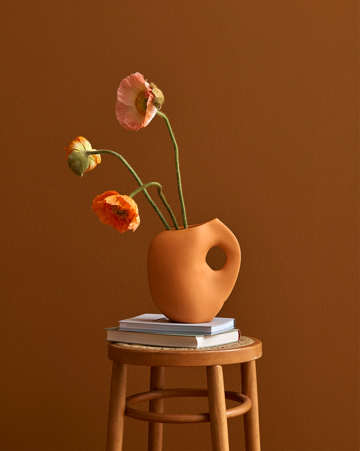 Vaso in ceramica Aura I, albicocca
