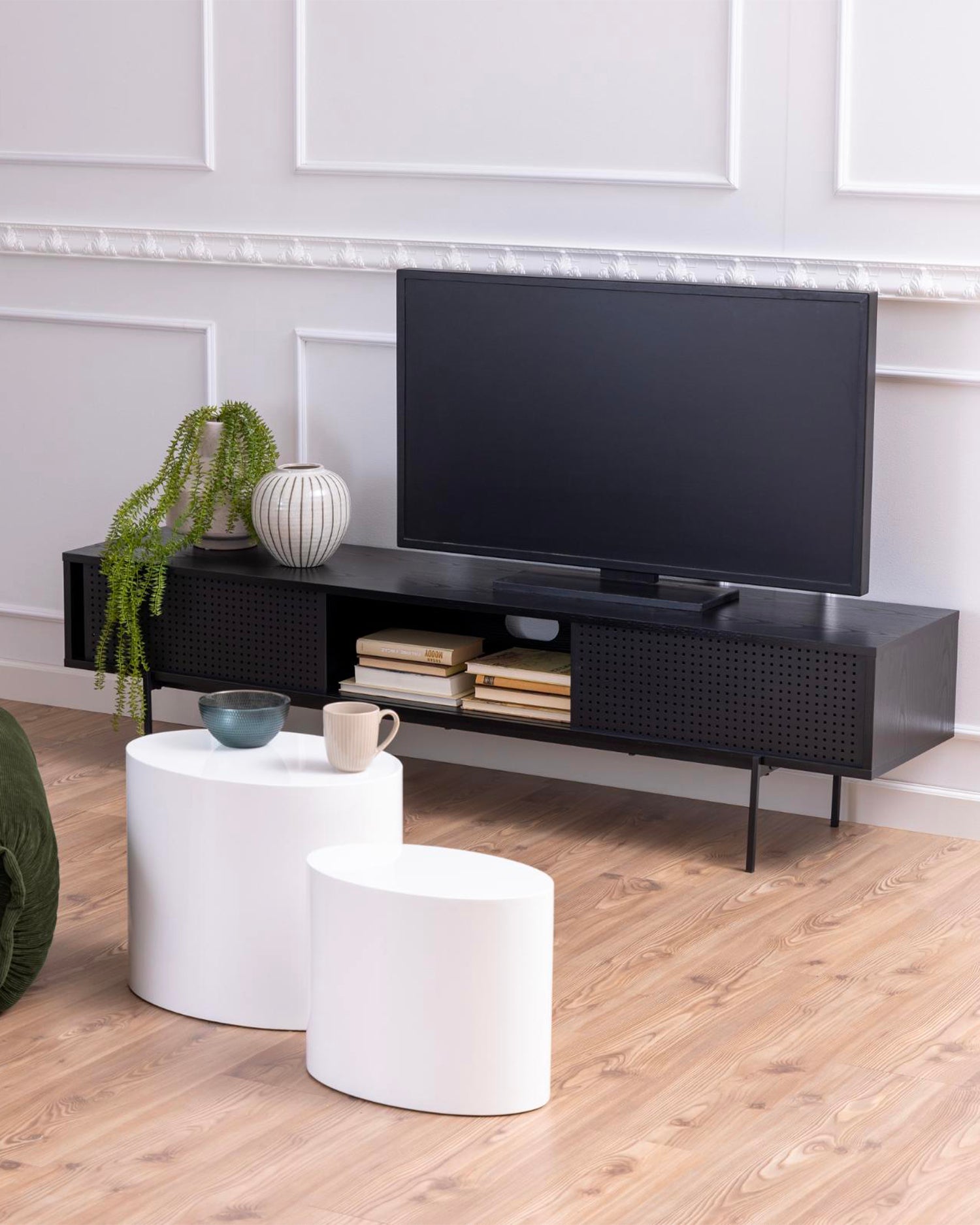Mobile tv in legno Angus
