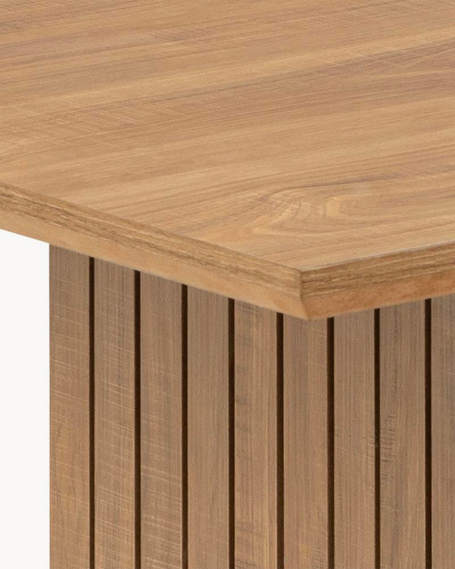 Tavolo da pranzo rettangolare effetto rovere Colima