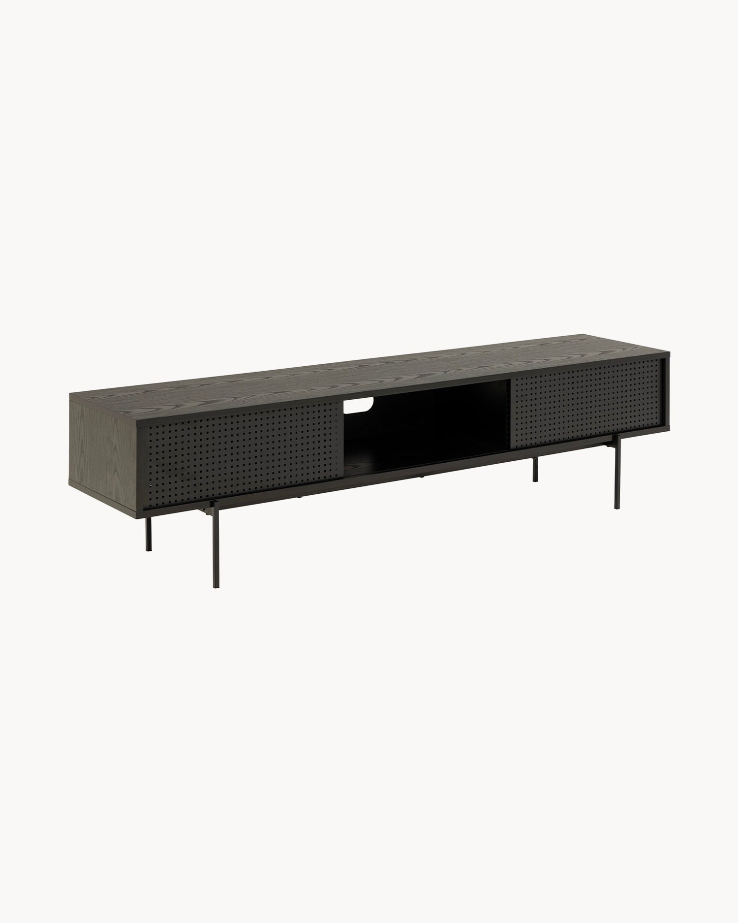 Mobile tv in legno Angus