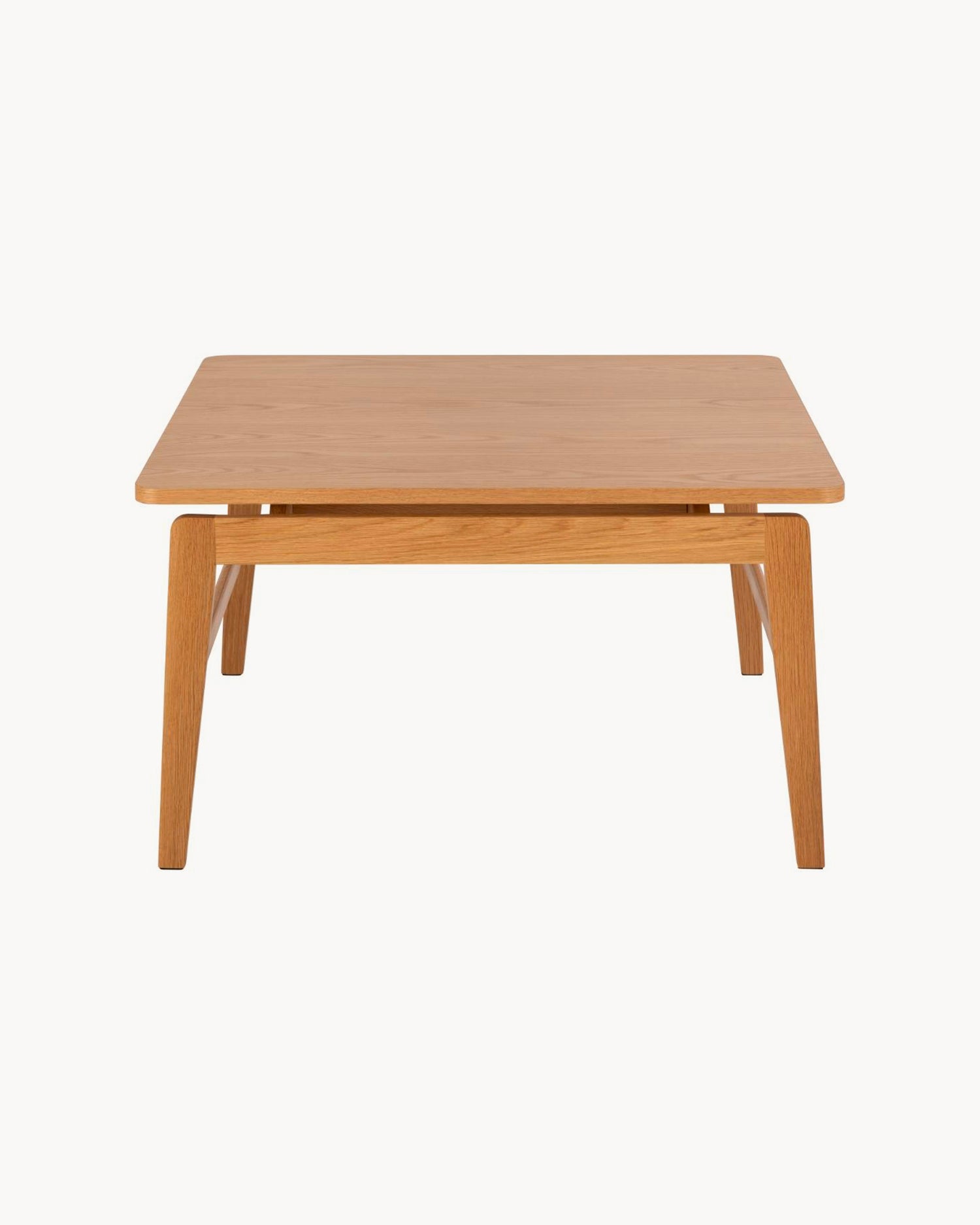 Tavolino da salotto quadrato in legno Essex