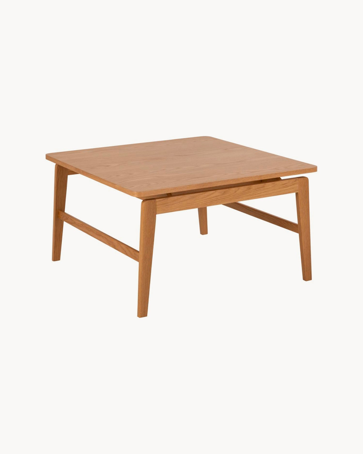 Tavolino da salotto quadrato in legno Essex