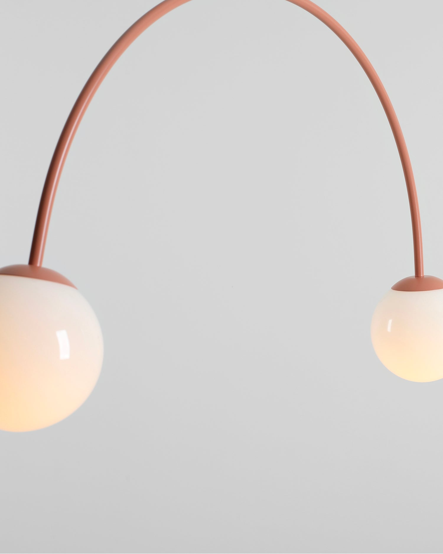 Lampada a sospensione Una, corallo