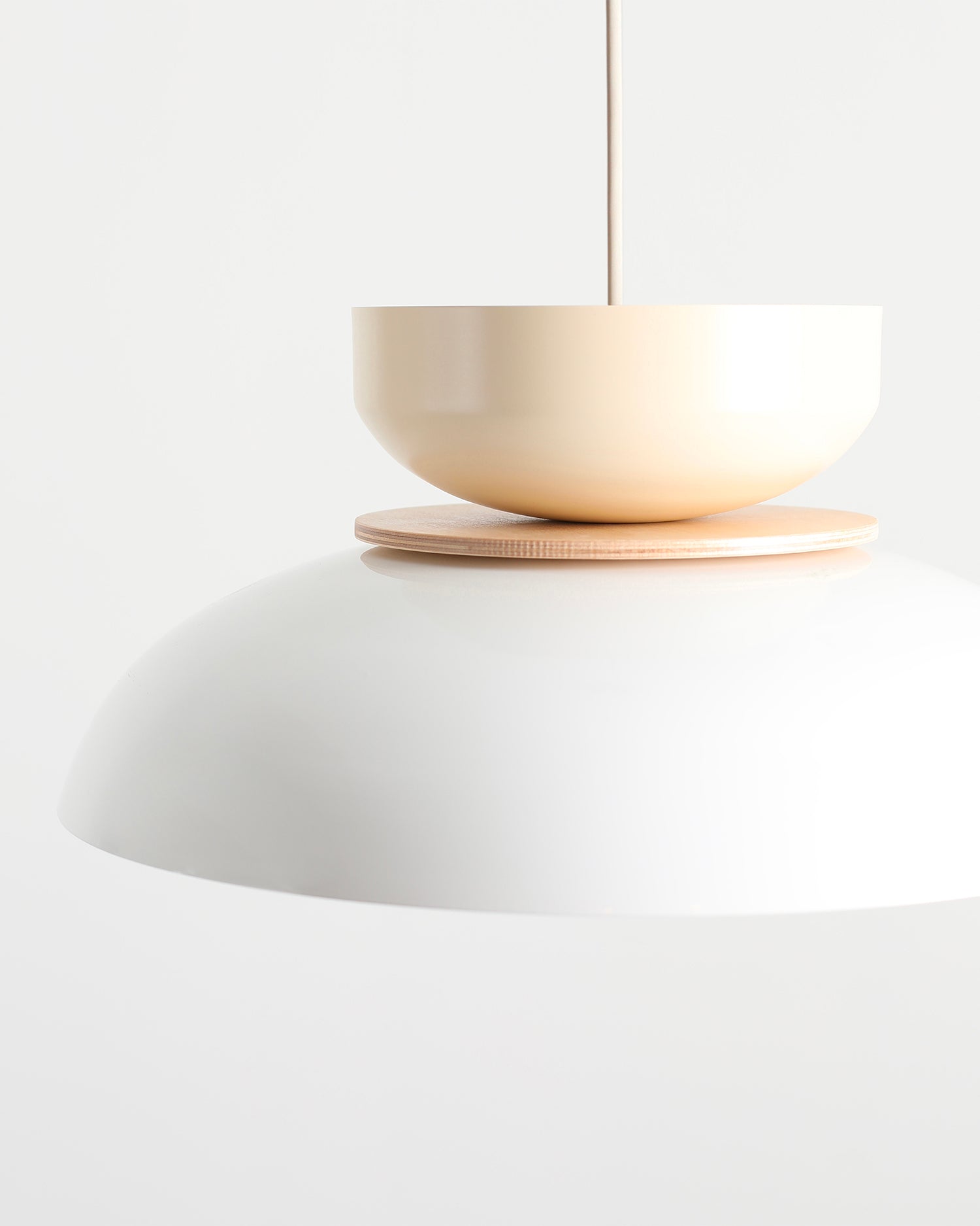 Lampada a sospensione in metallo Aldo