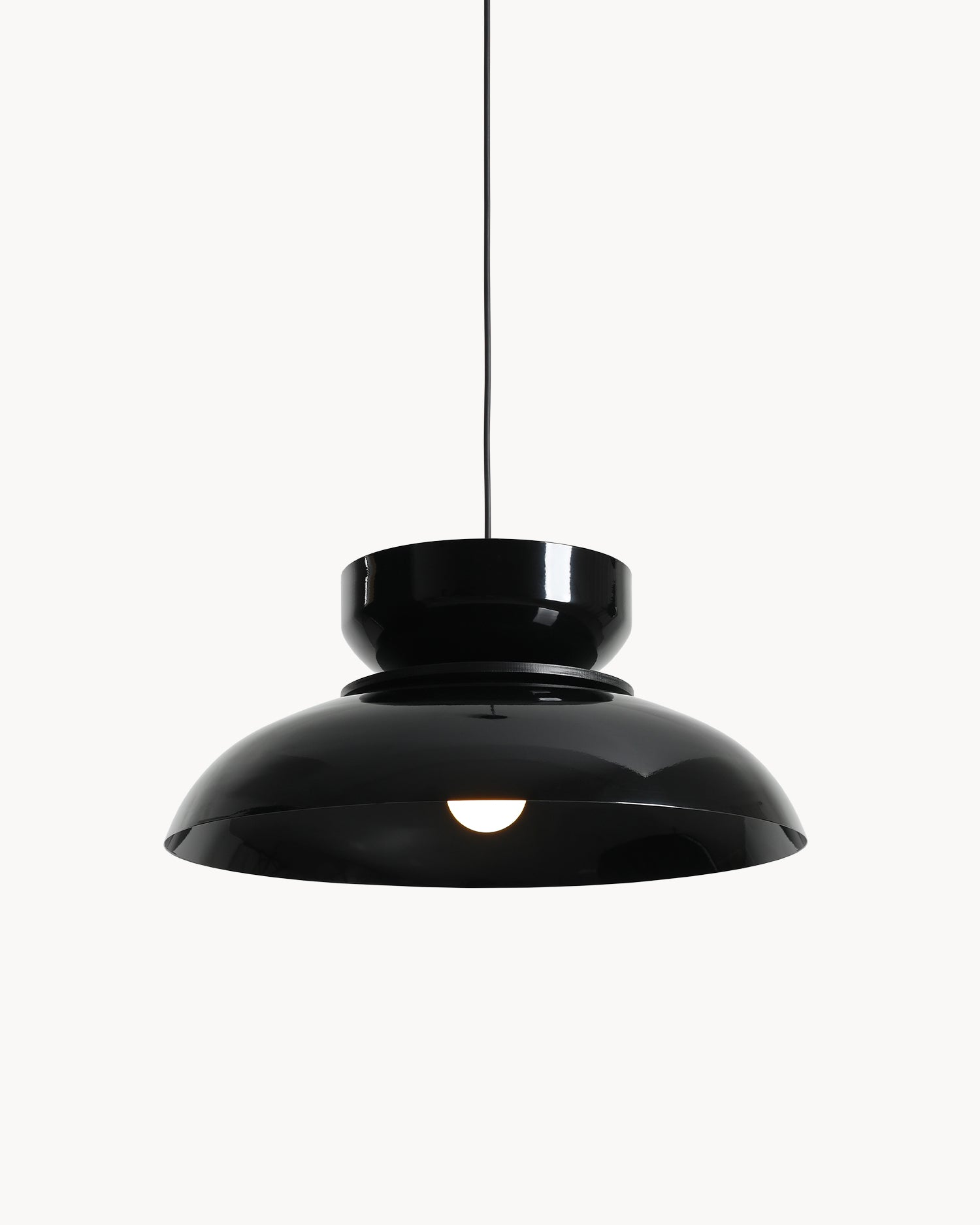 Lampada a sospensione in metallo Aldo