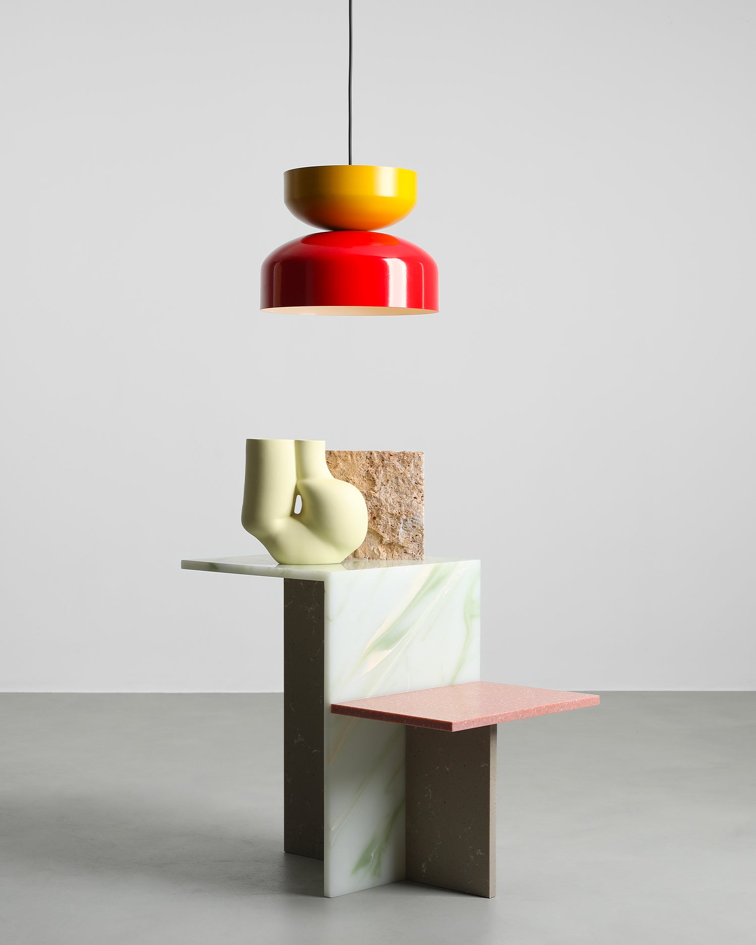 Lampada a sospensione in metallo Tula