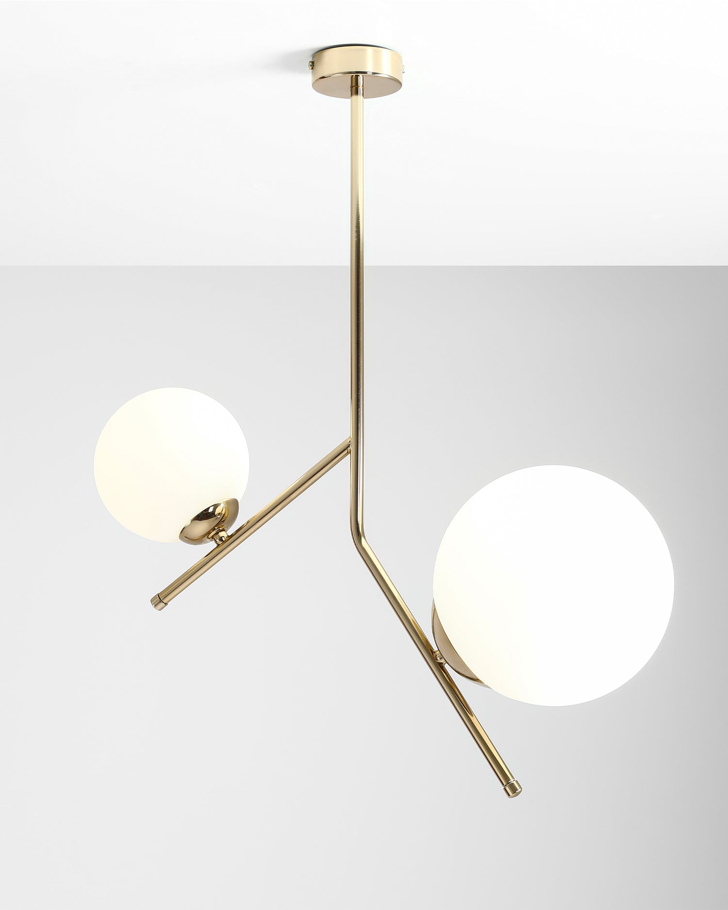 Lampada da soffitto Gallia 2, oro