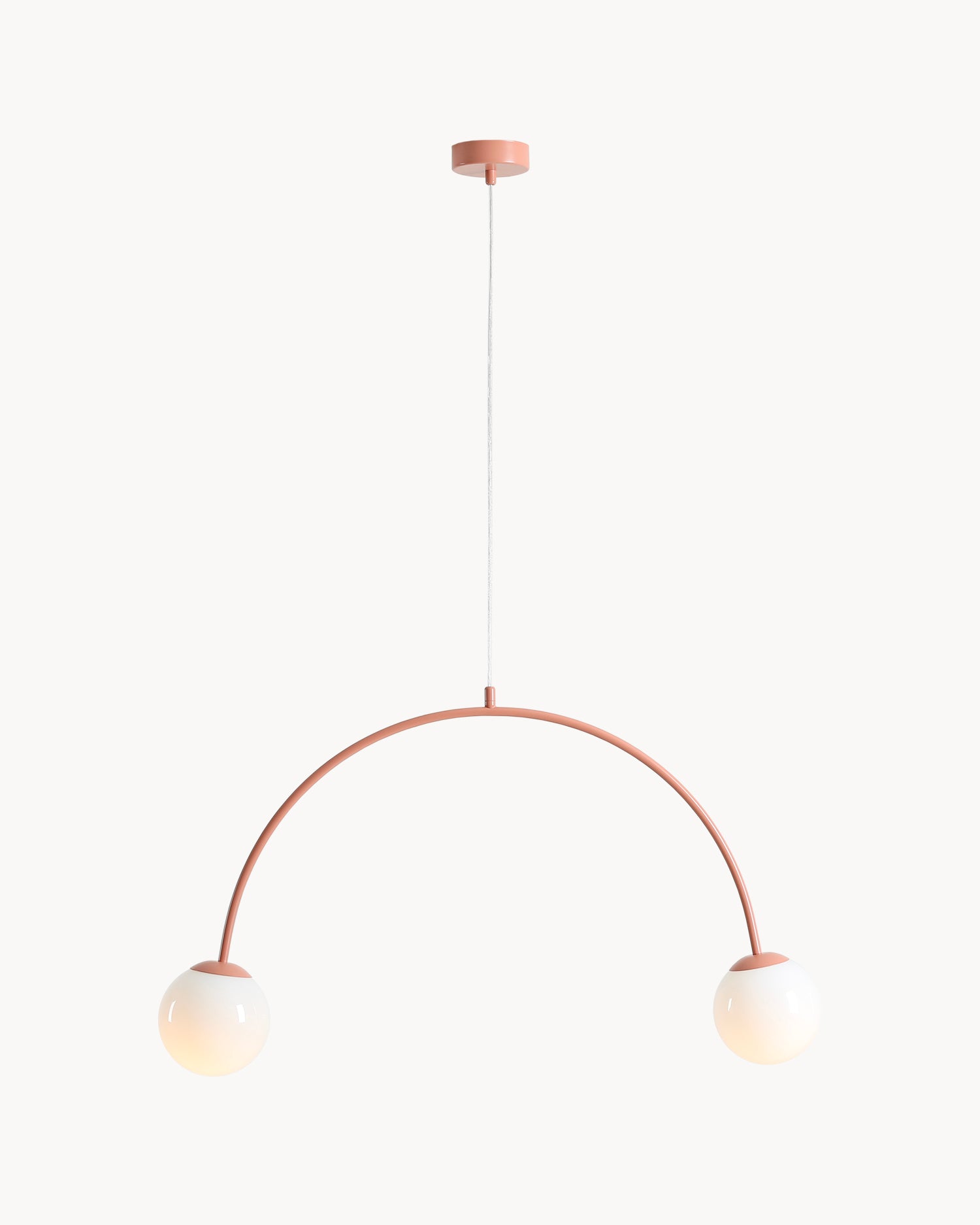 Lampada a sospensione Una, corallo