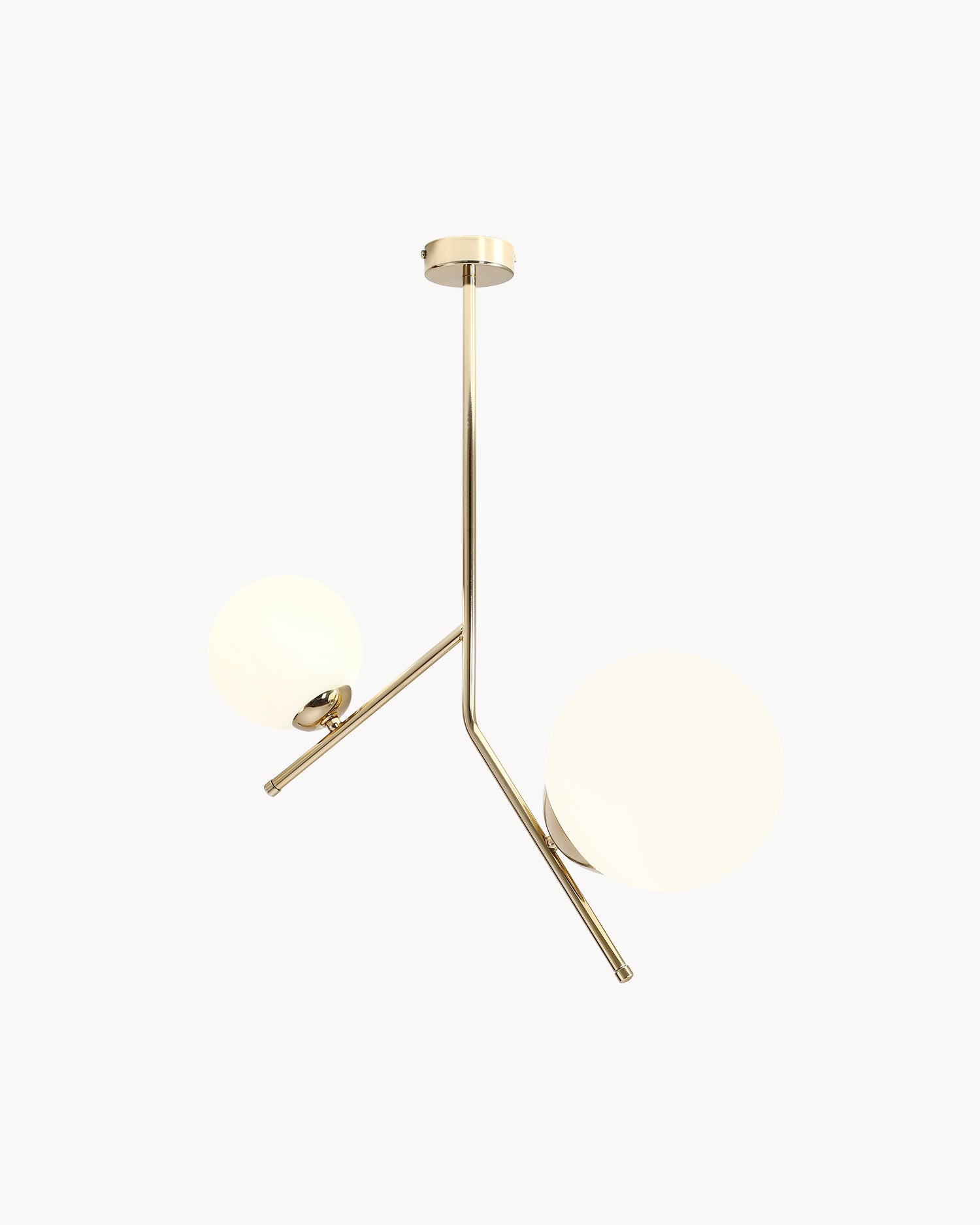 Lampada da soffitto Gallia 2, oro