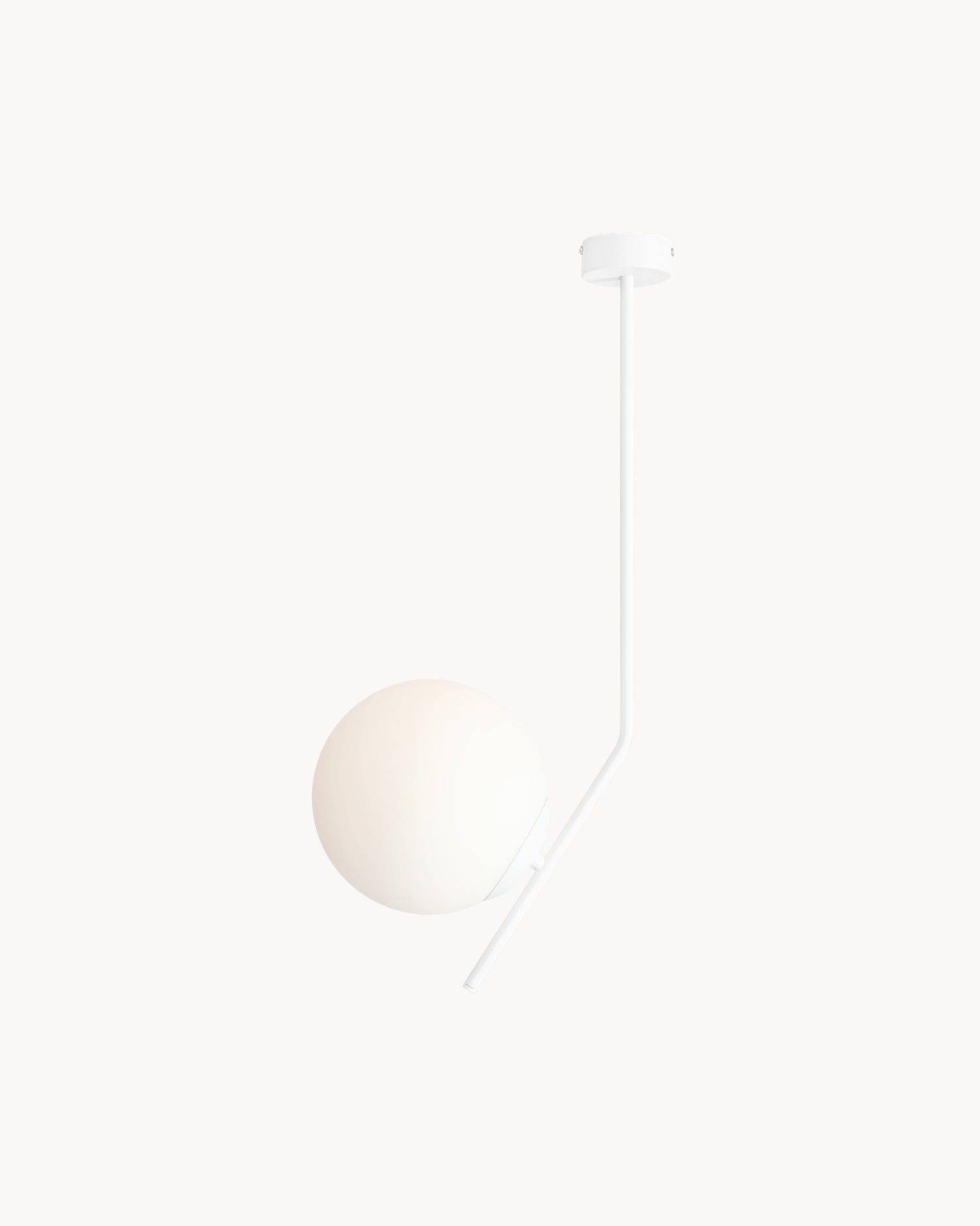 Lampada da soffitto Gallia, bianca