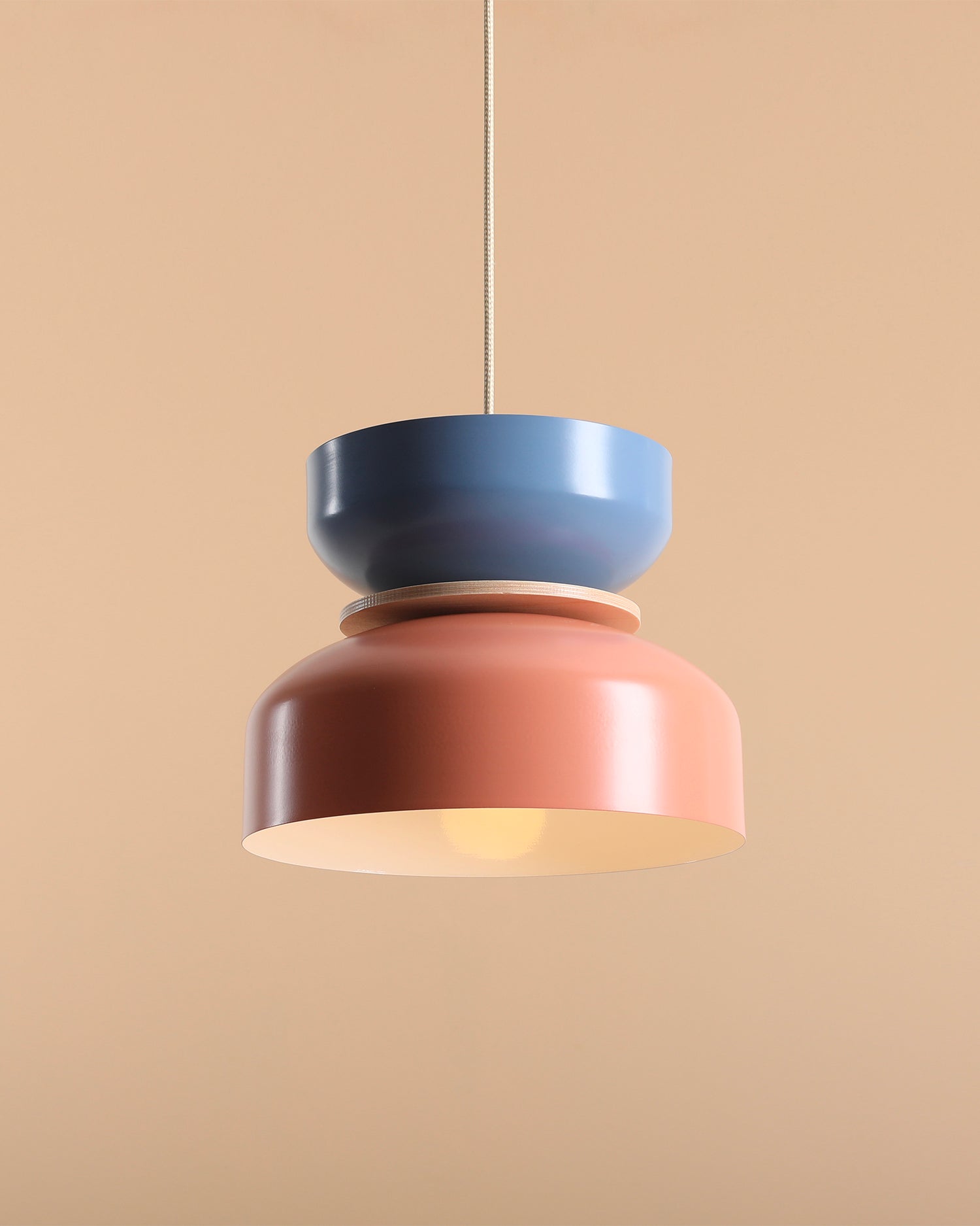 Lampada a sospensione in metallo Tula