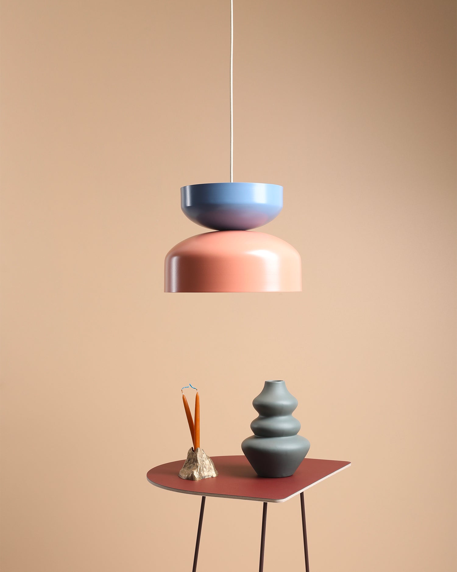 Lampada a sospensione in metallo Tula