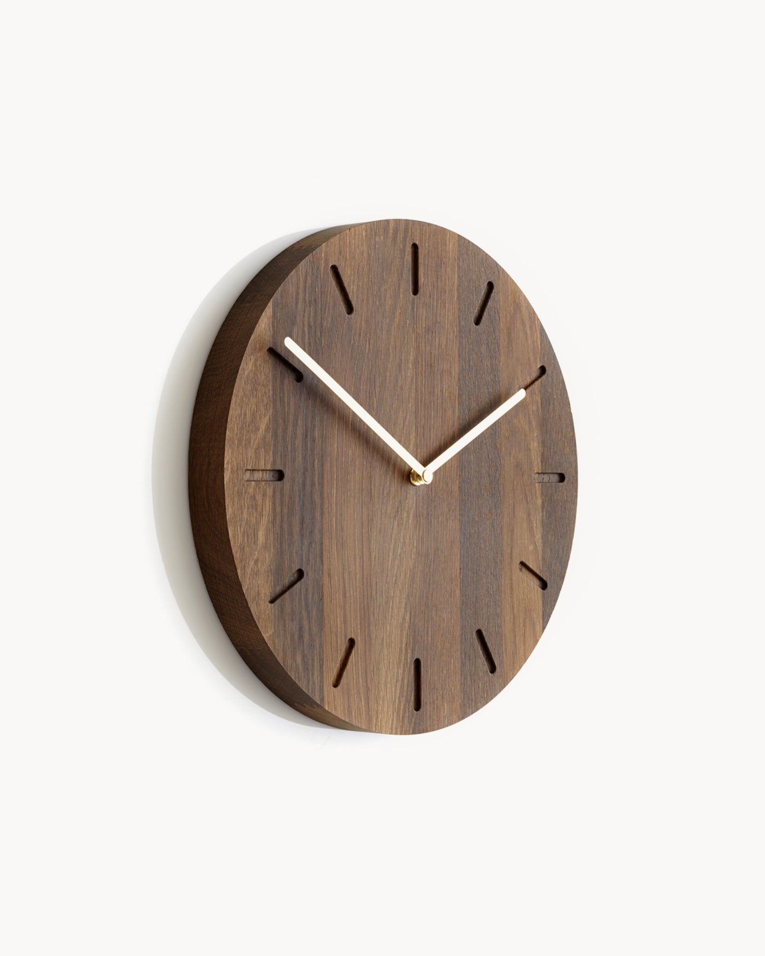 Orologio da parete Watch:Out, rovere scuro