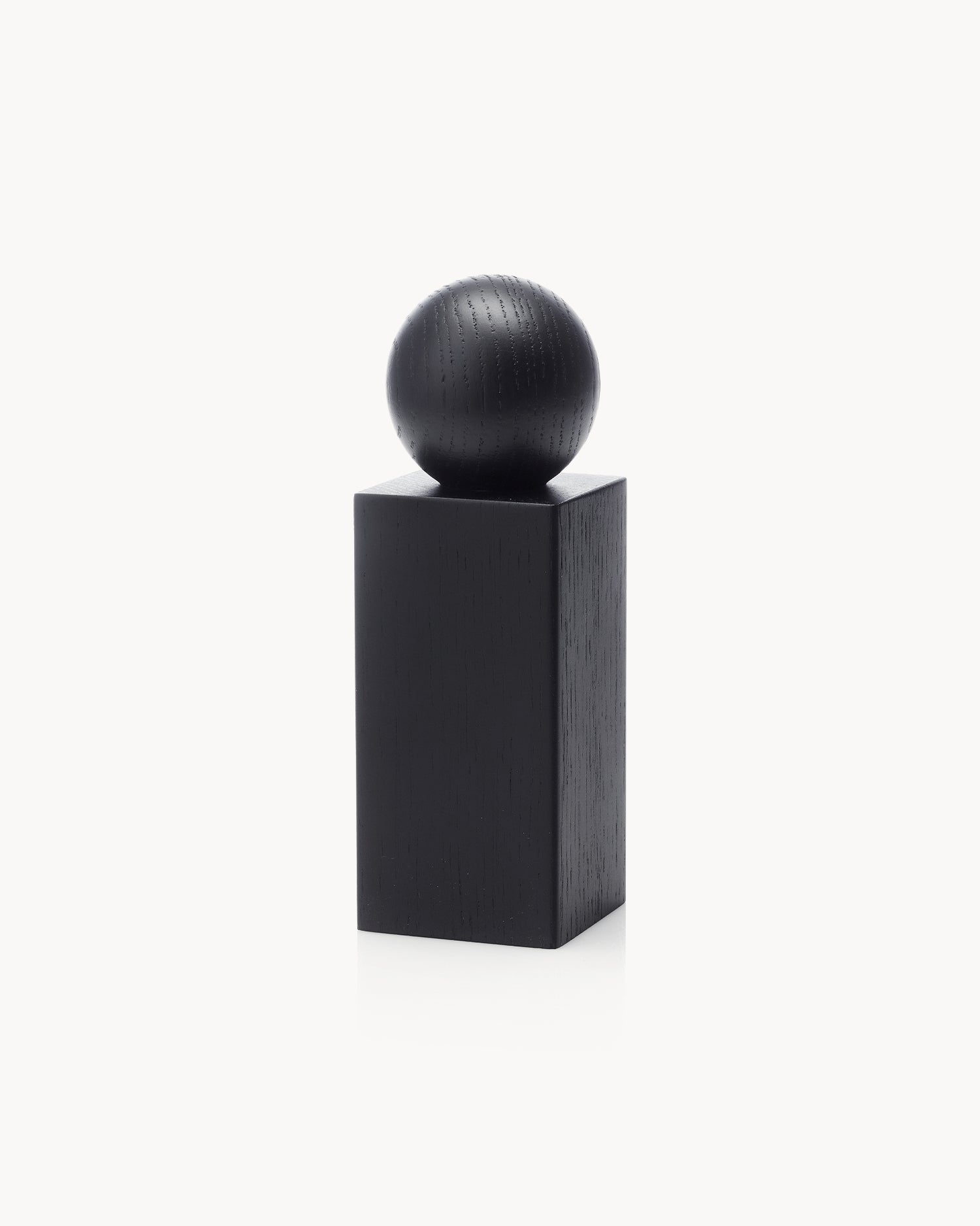 Macinaspezie in legno TWIST, nero