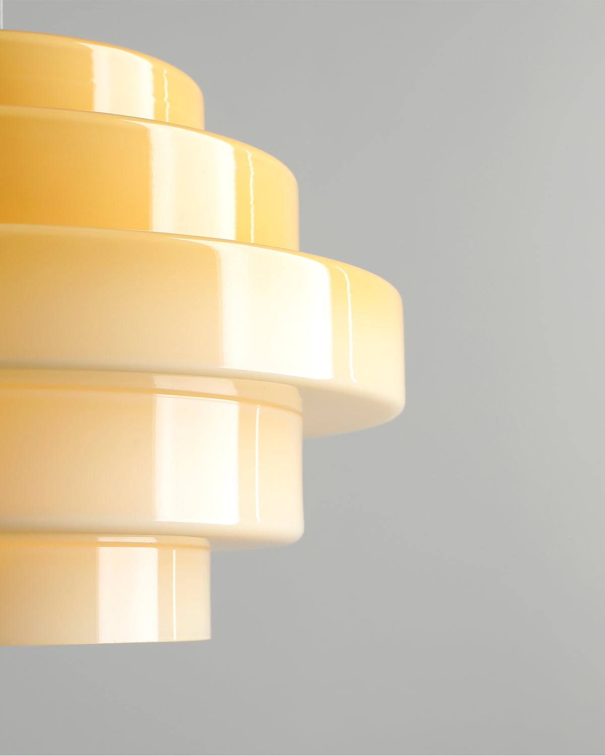 Lampada a sospensione in vetro Filo