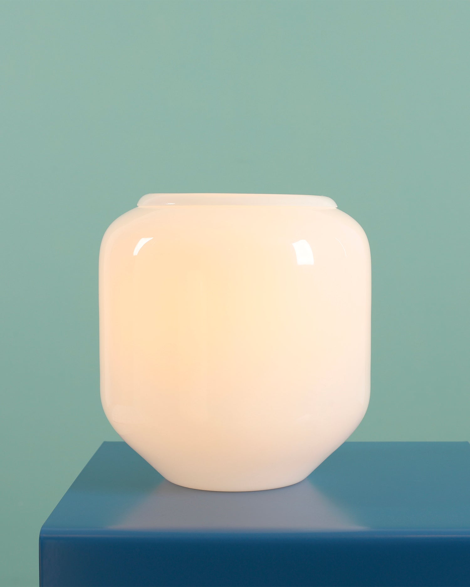 Lampada da tavolo in vetro Flask