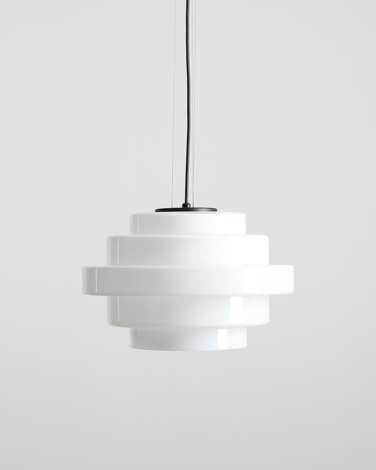Lampada a sospensione in vetro Filo