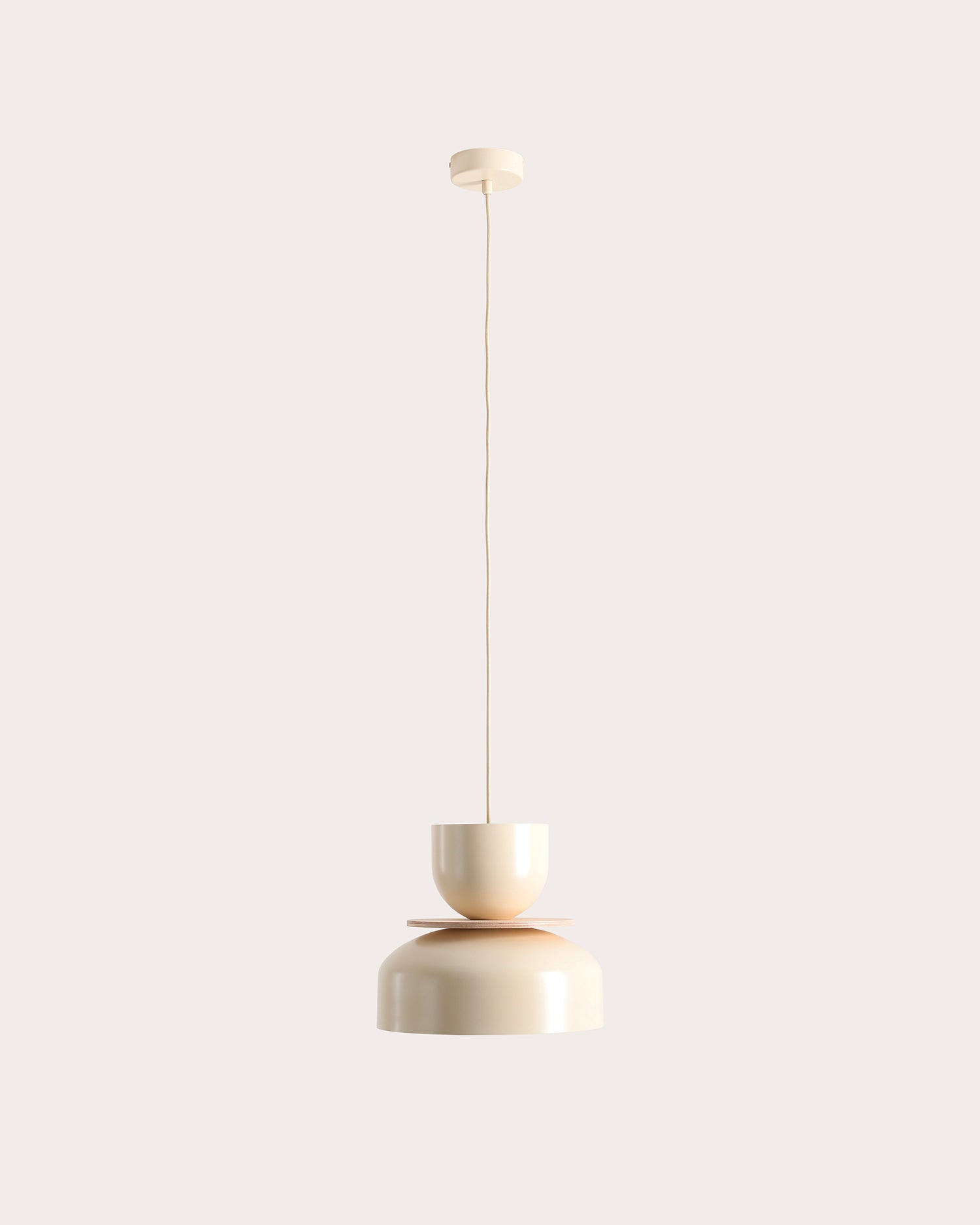 Lampada a sospensione in metallo Uto