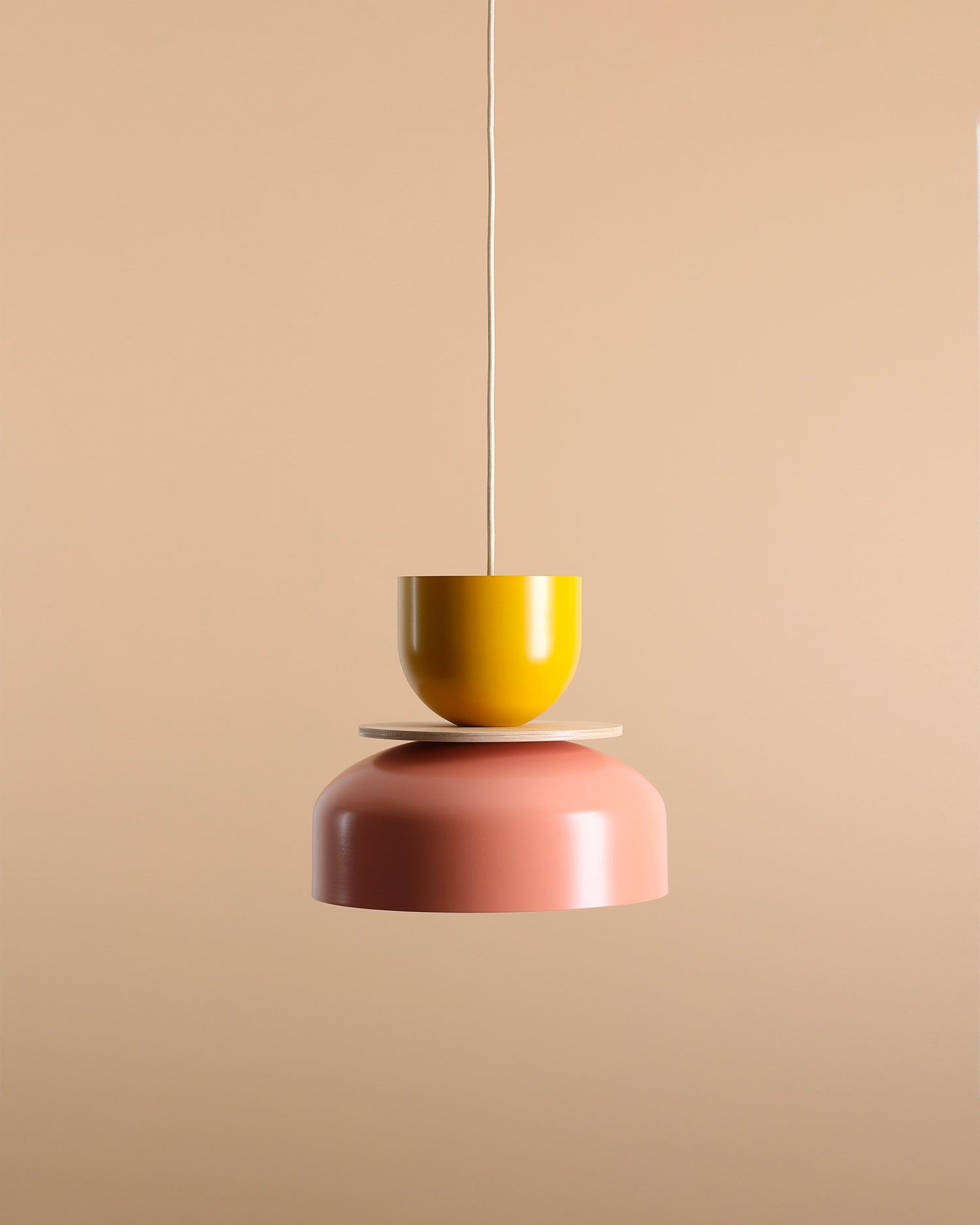 Lampada a sospensione in metallo Uto