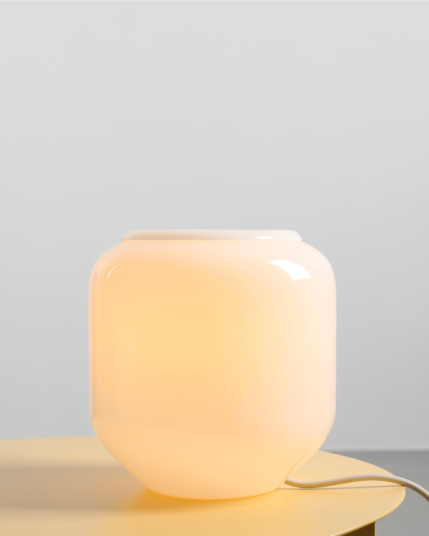 Lampada da tavolo in vetro Flask