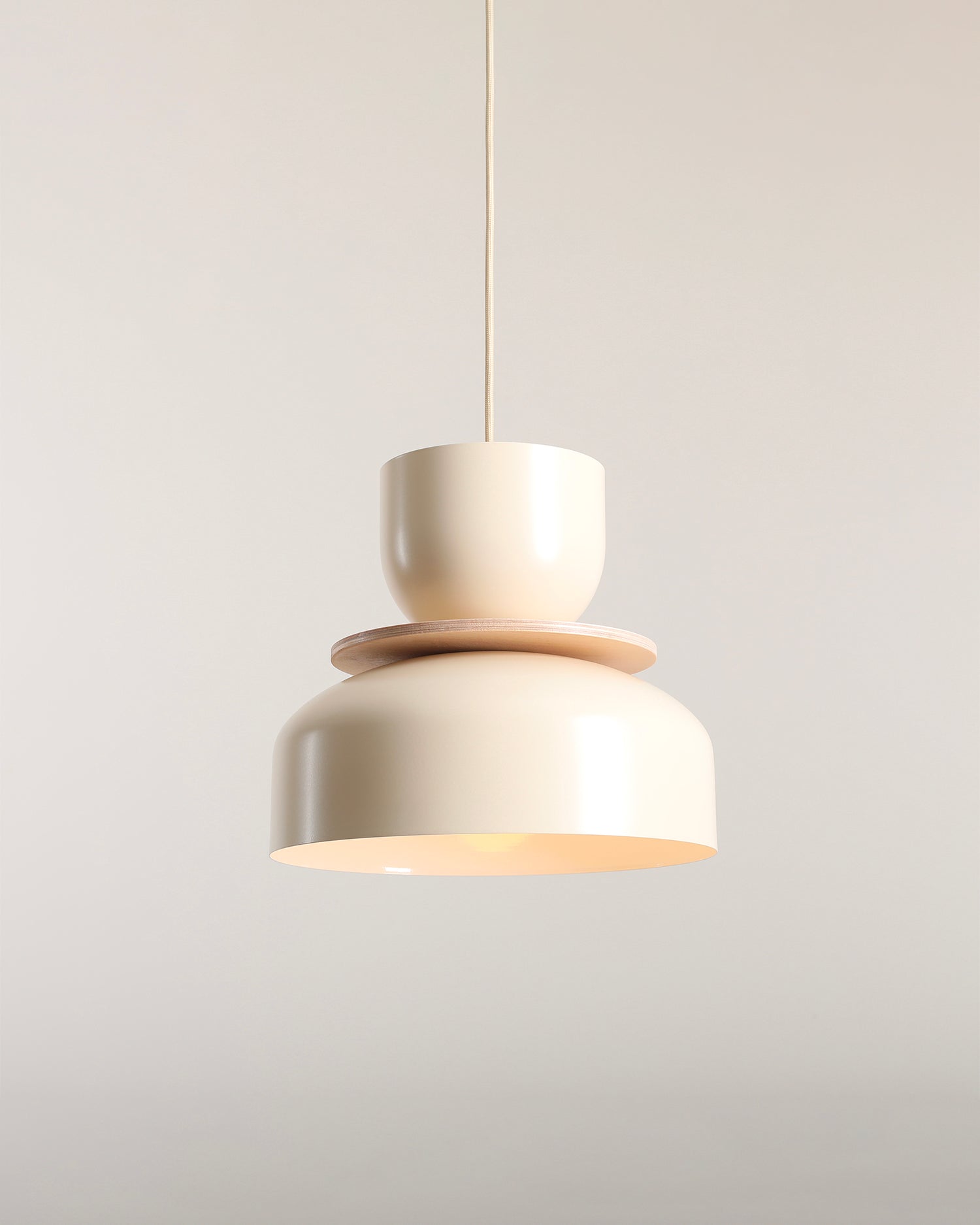 Lampada a sospensione in metallo Uto