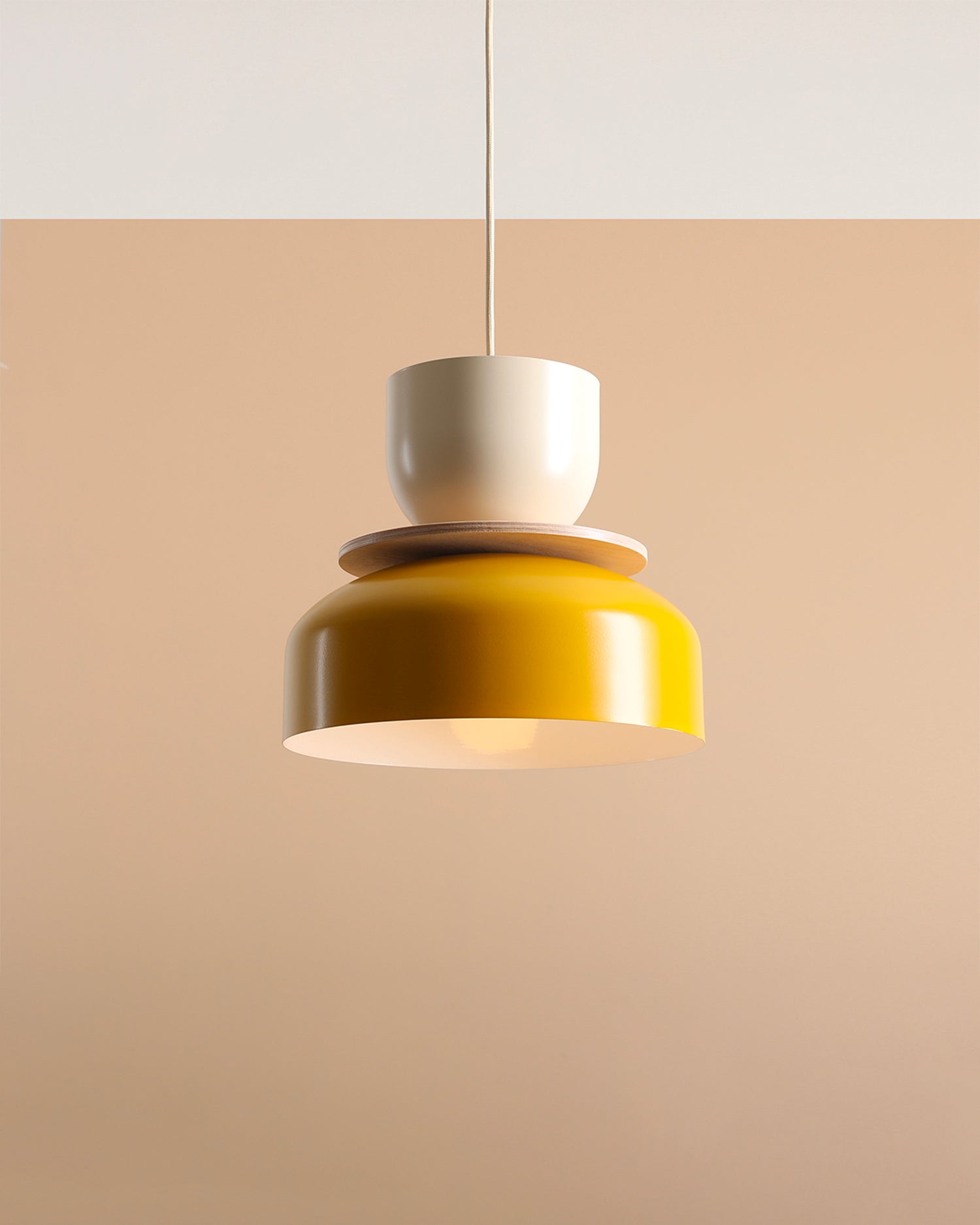 Lampada a sospensione in metallo Uto