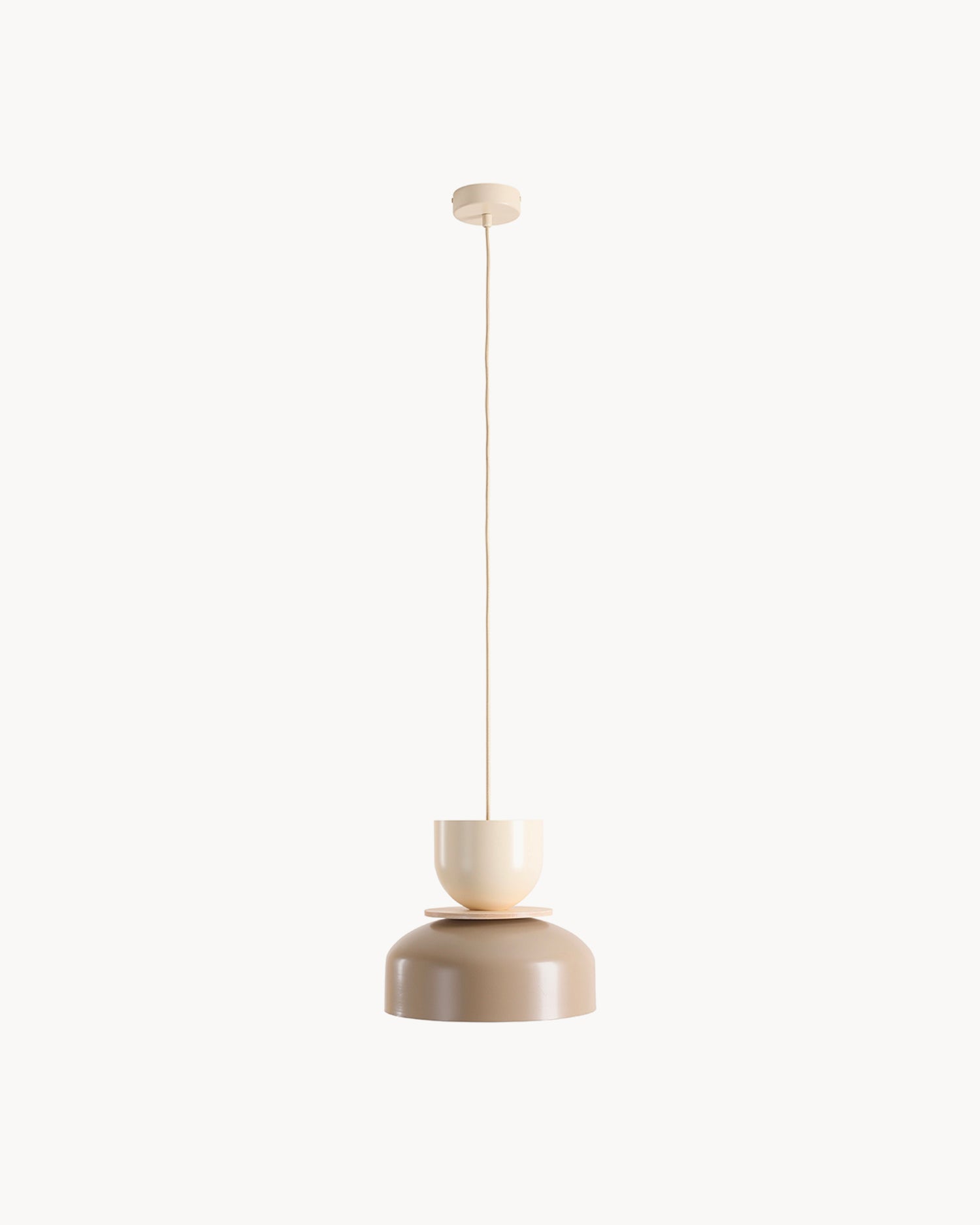 Lampada a sospensione in metallo Uto