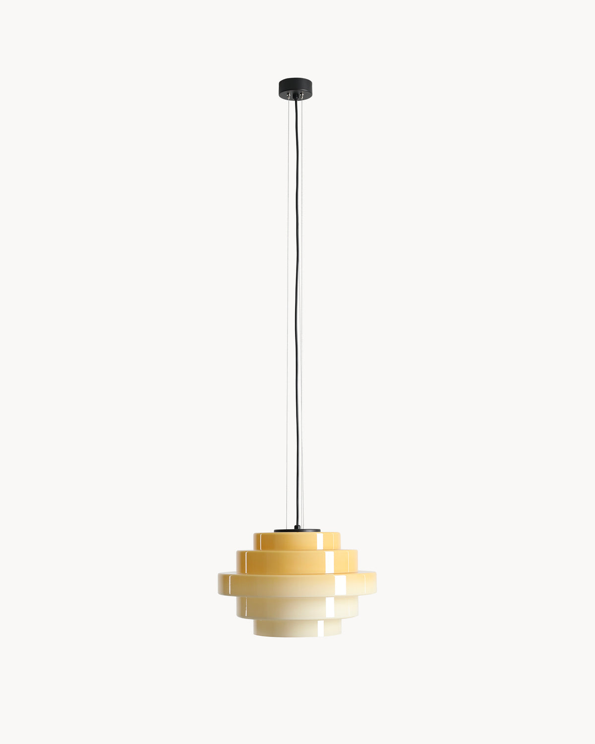 Lampada a sospensione in vetro Filo