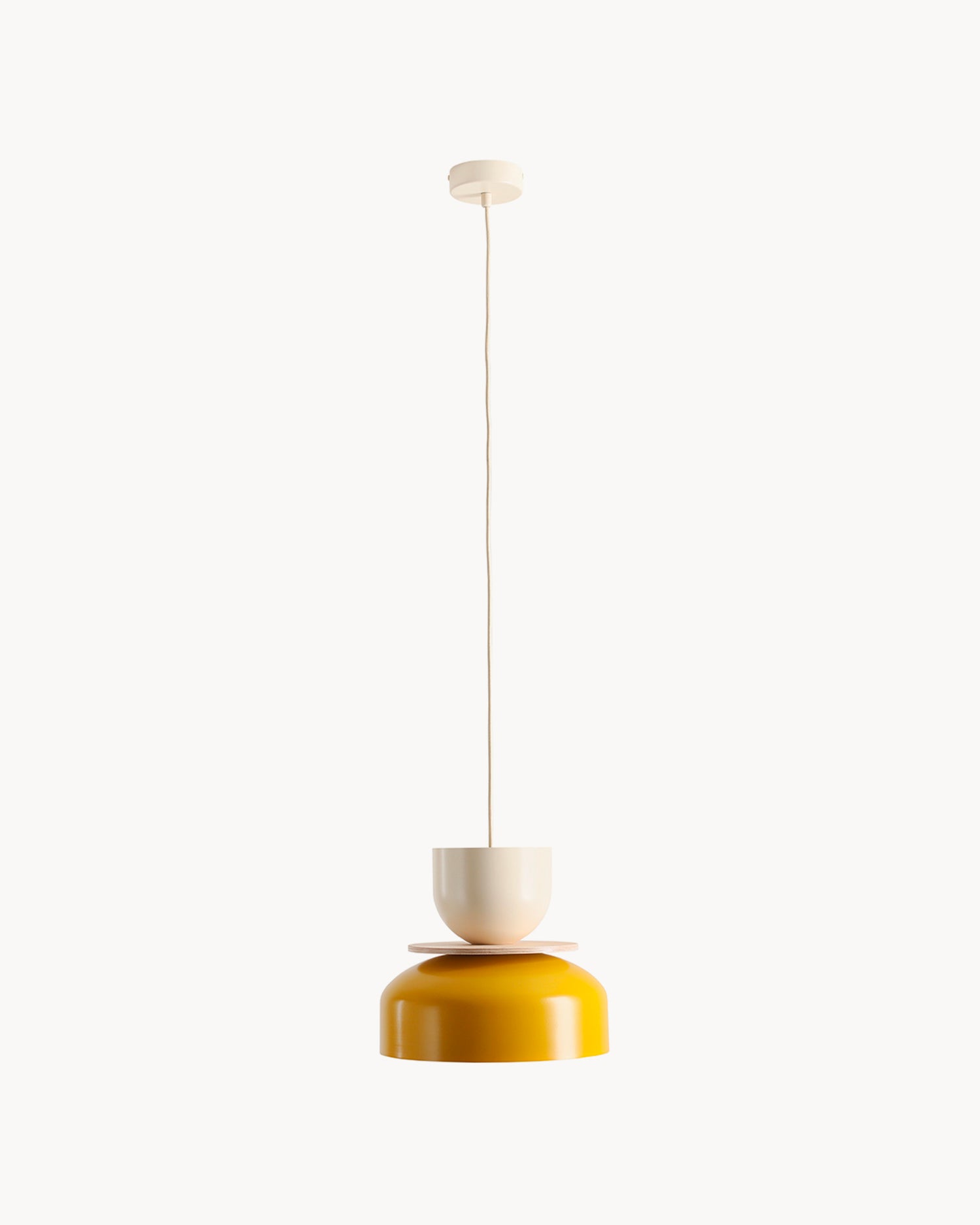 Lampada a sospensione in metallo Uto