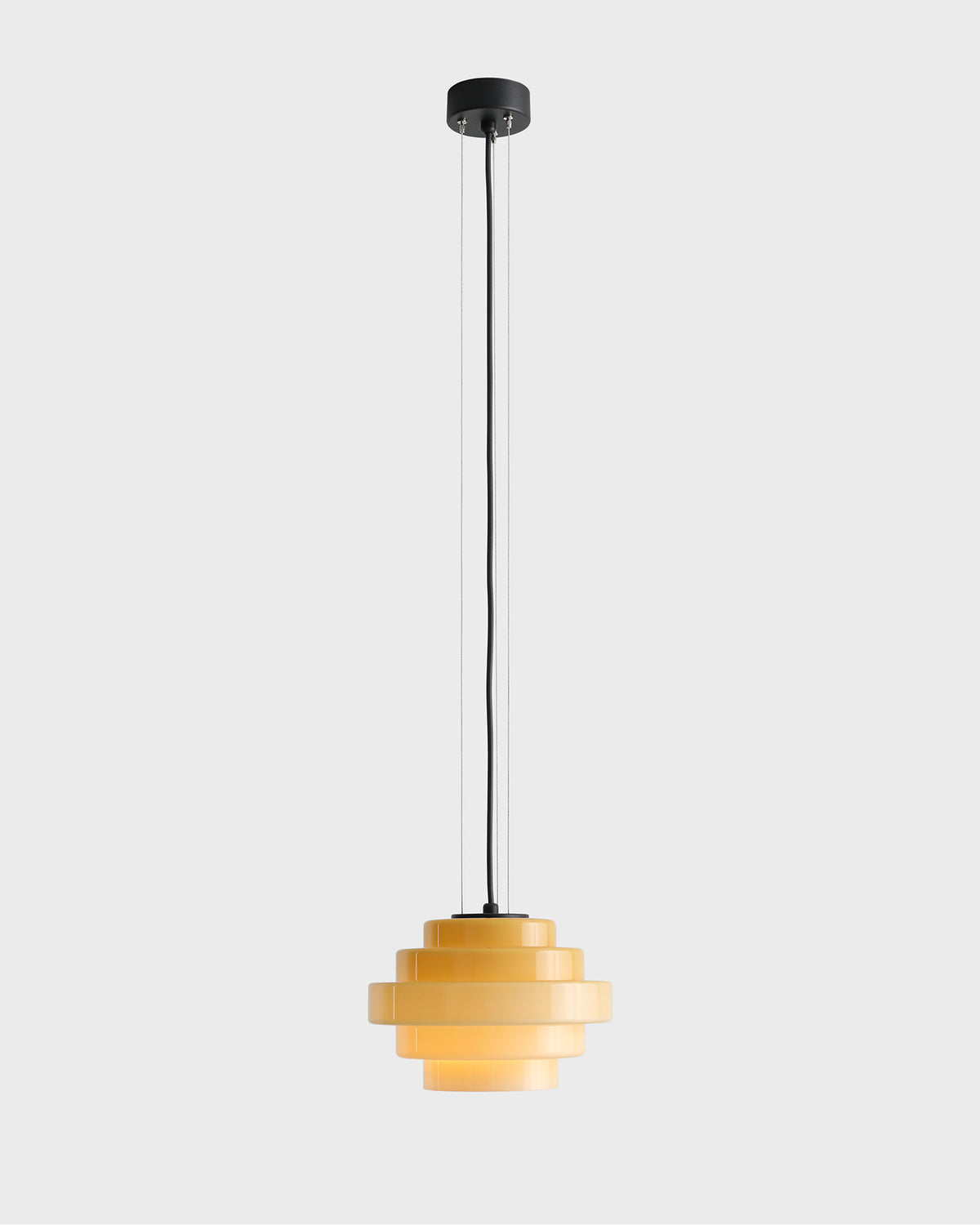 Lampada a sospensione in vetro Filo