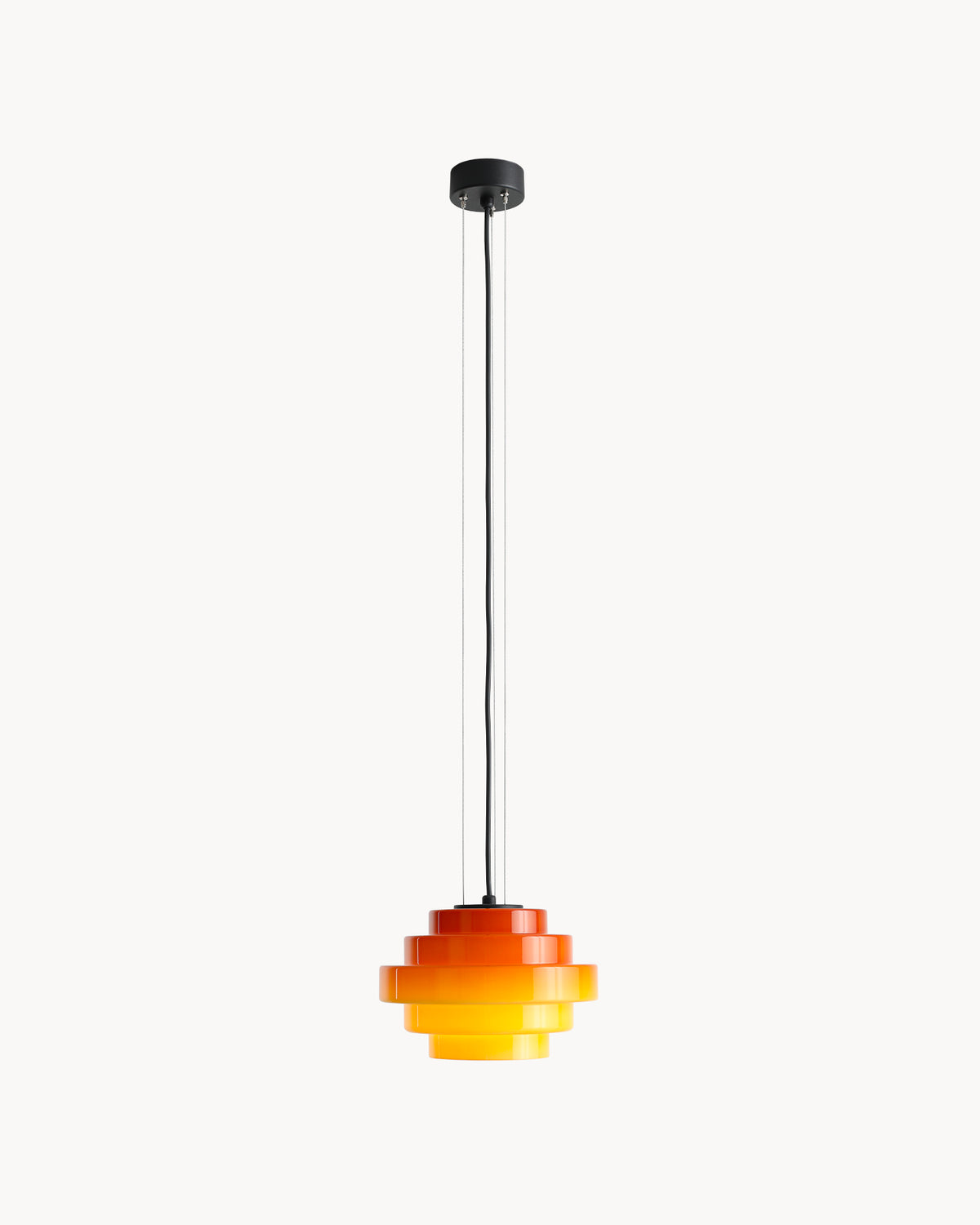 Lampada a sospensione in vetro Filo