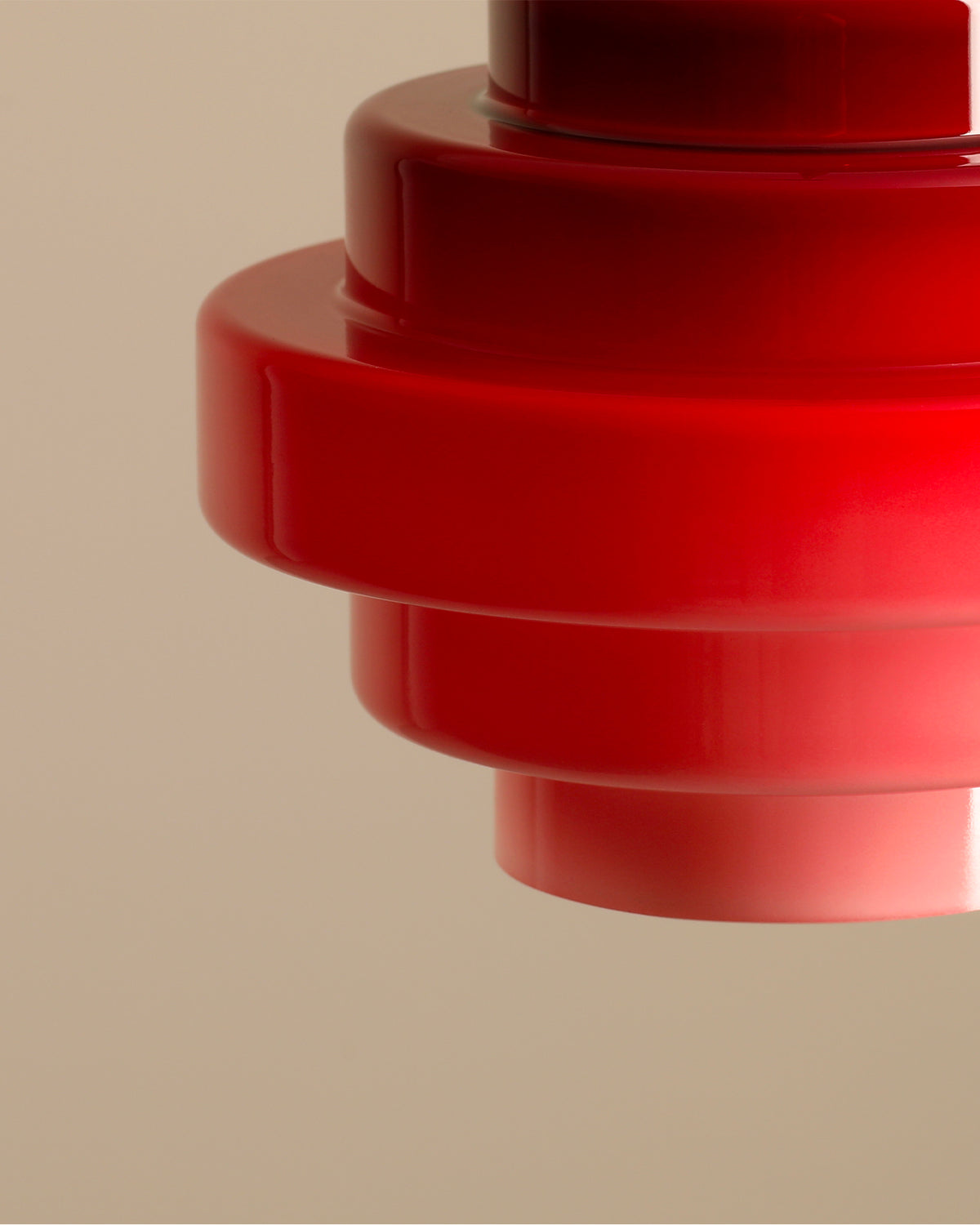 Lampada a sospensione in vetro Filo