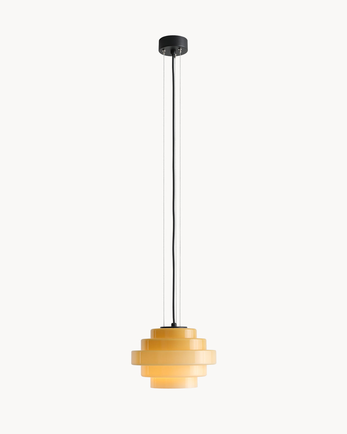 Lampada a sospensione in vetro Filo