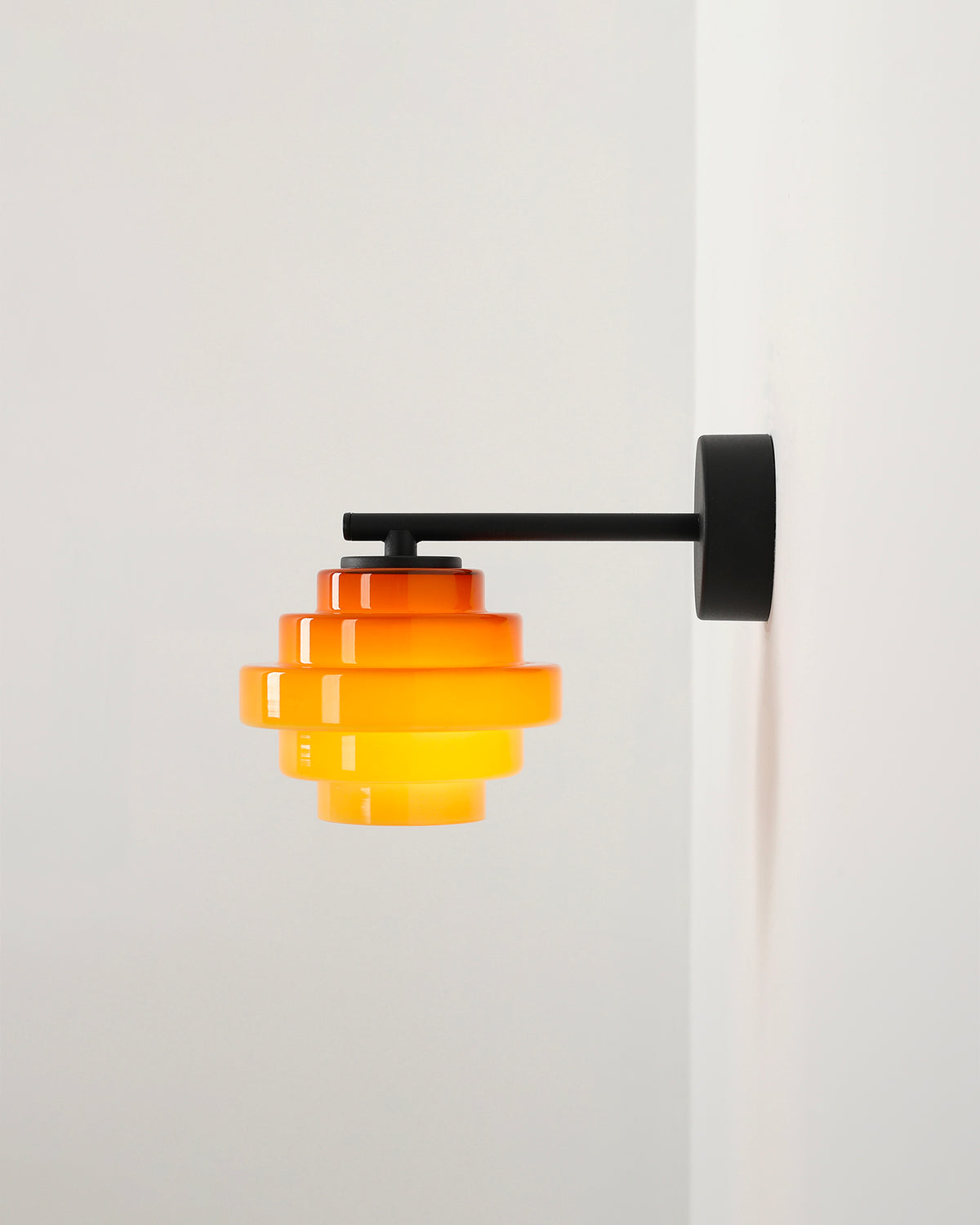 Lampada da parete Filo - Metallo/vetro