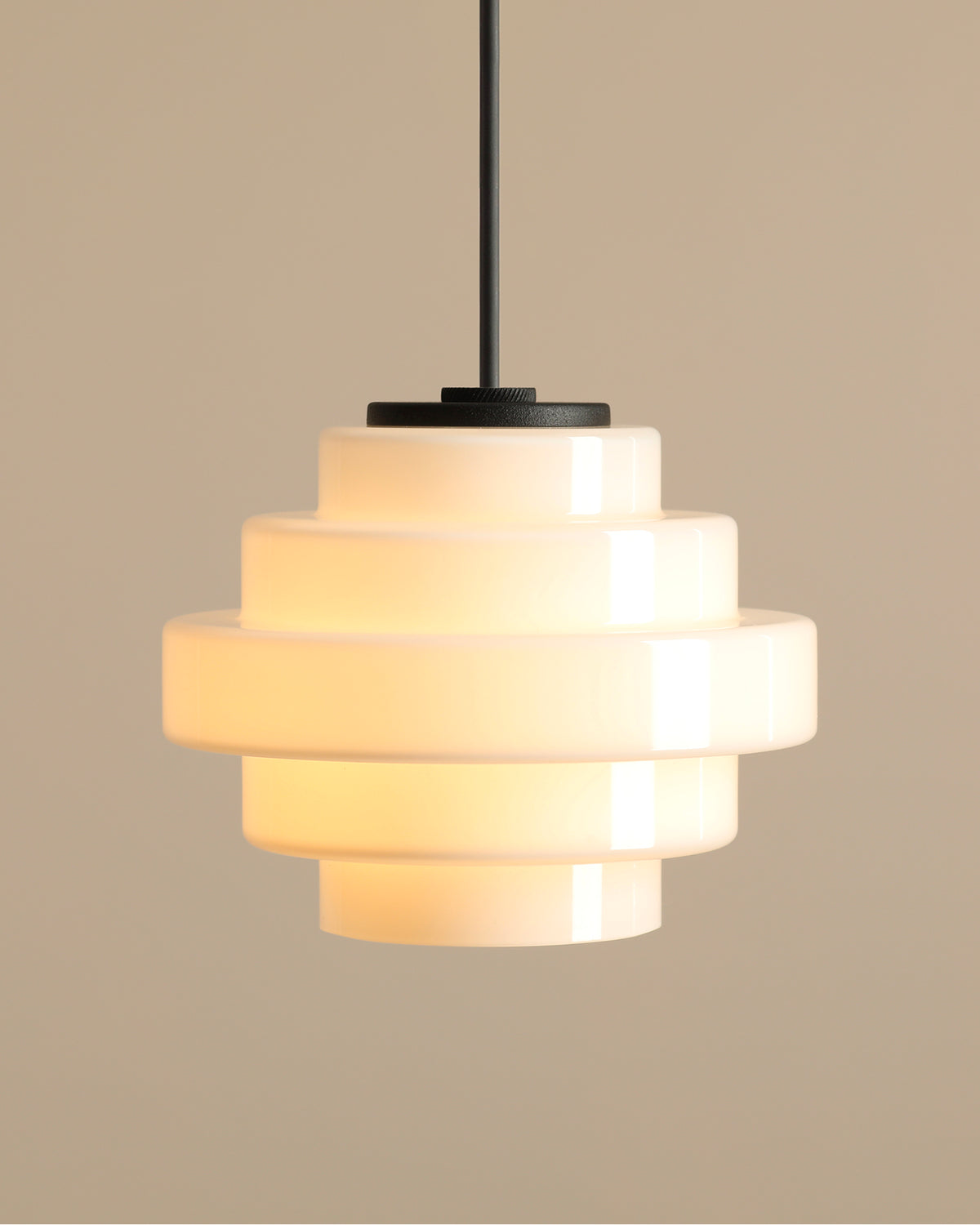 Lampada a sospensione in vetro Filo