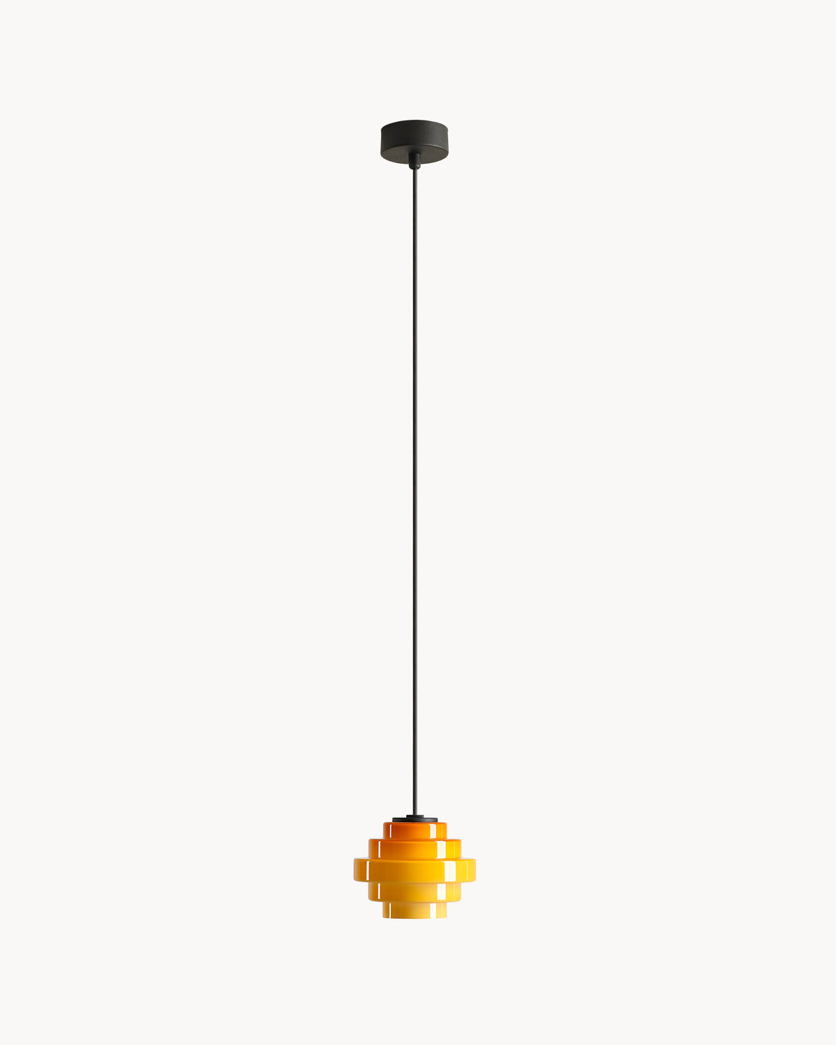 Lampada a sospensione in vetro Filo
